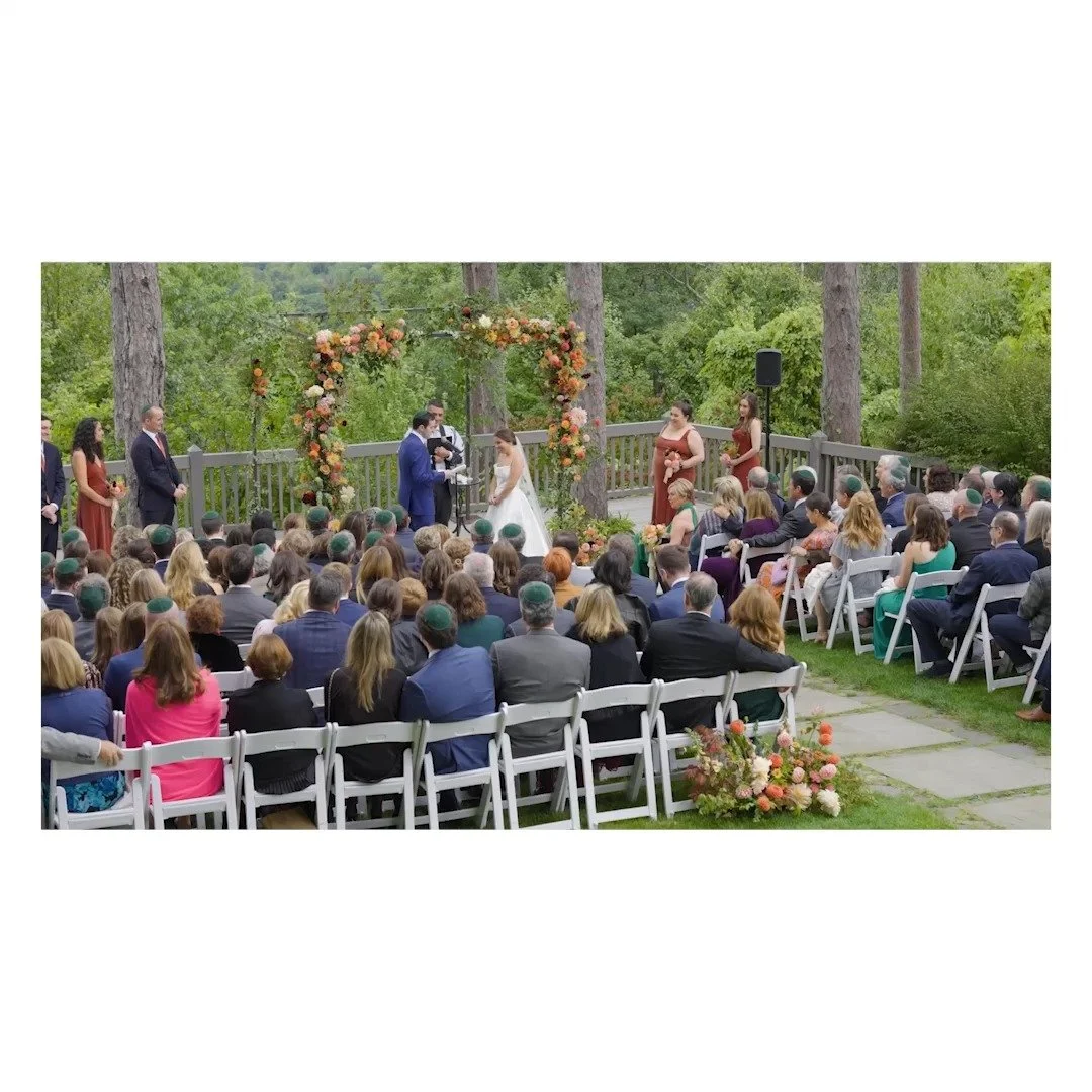 Quick video snippets from Natalie and Ryan's wedding.

Venue: @onteoramountainhouse
Photographer: @edward__winter
Video: @riverstoryweddings
Entertainment: @soulsystemorchestras
Florist: @ailishfloral
Officiant: @rabbibrentchaimspodek