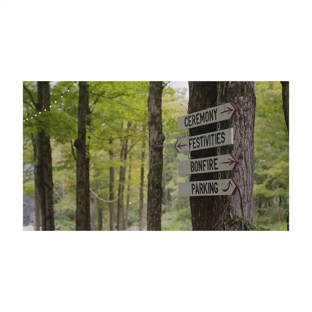 An oldie, but a goodie. Edmund &amp; Adele's wedding 'cards' capturing unforgettable moments at @roxburybarnandestate. 💌

#hudsonvalleyweddings #nywedding #upstatenywedding #weddingvideo #weddingcinema #weddingvideography #forestwedding