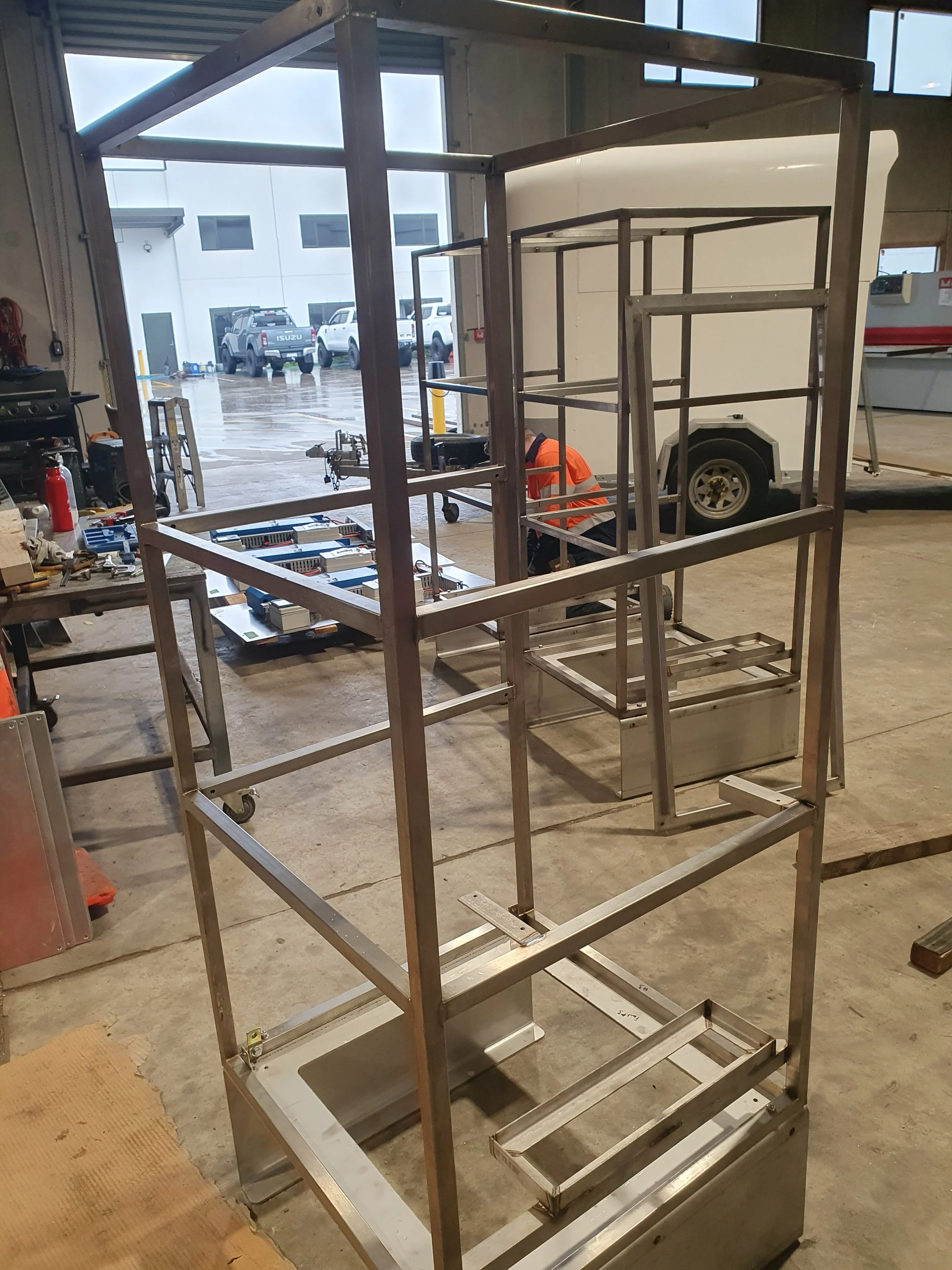 Robust framework forming the foundation of our enclosure