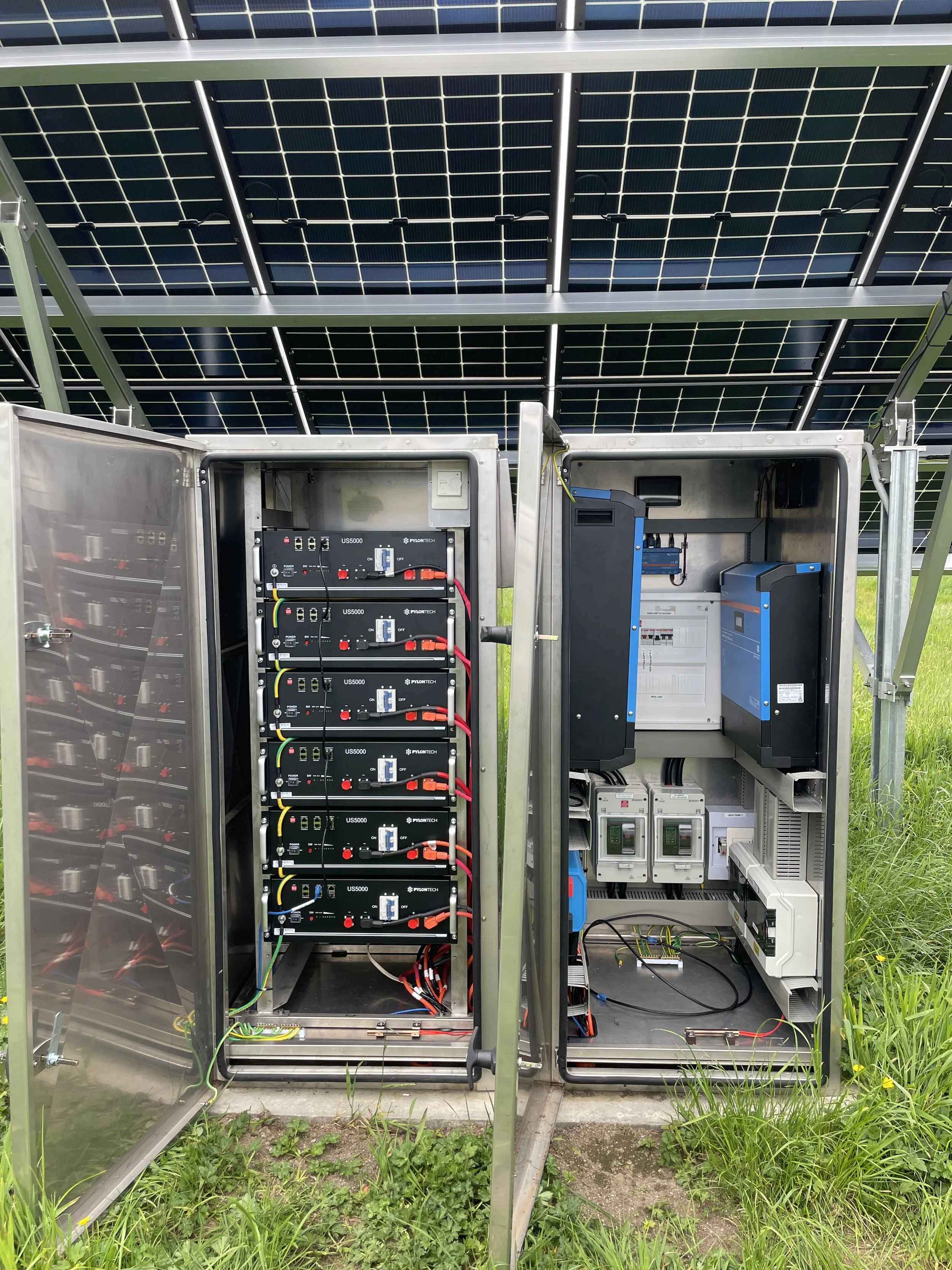 Batteries are safely store in our Zulu enclosures