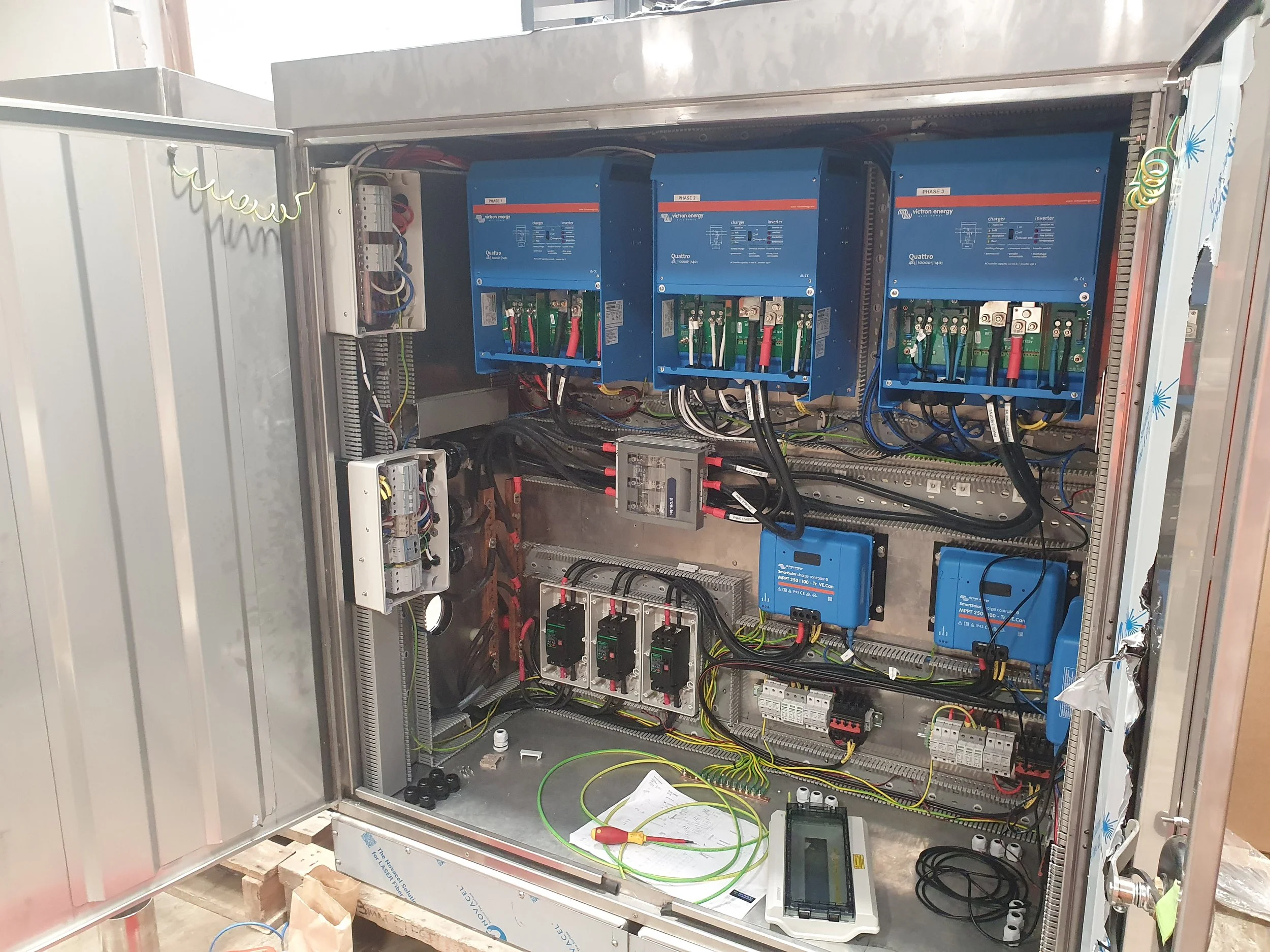 Purpose-built Yeti enclosure to safeguard inverters & controllers
