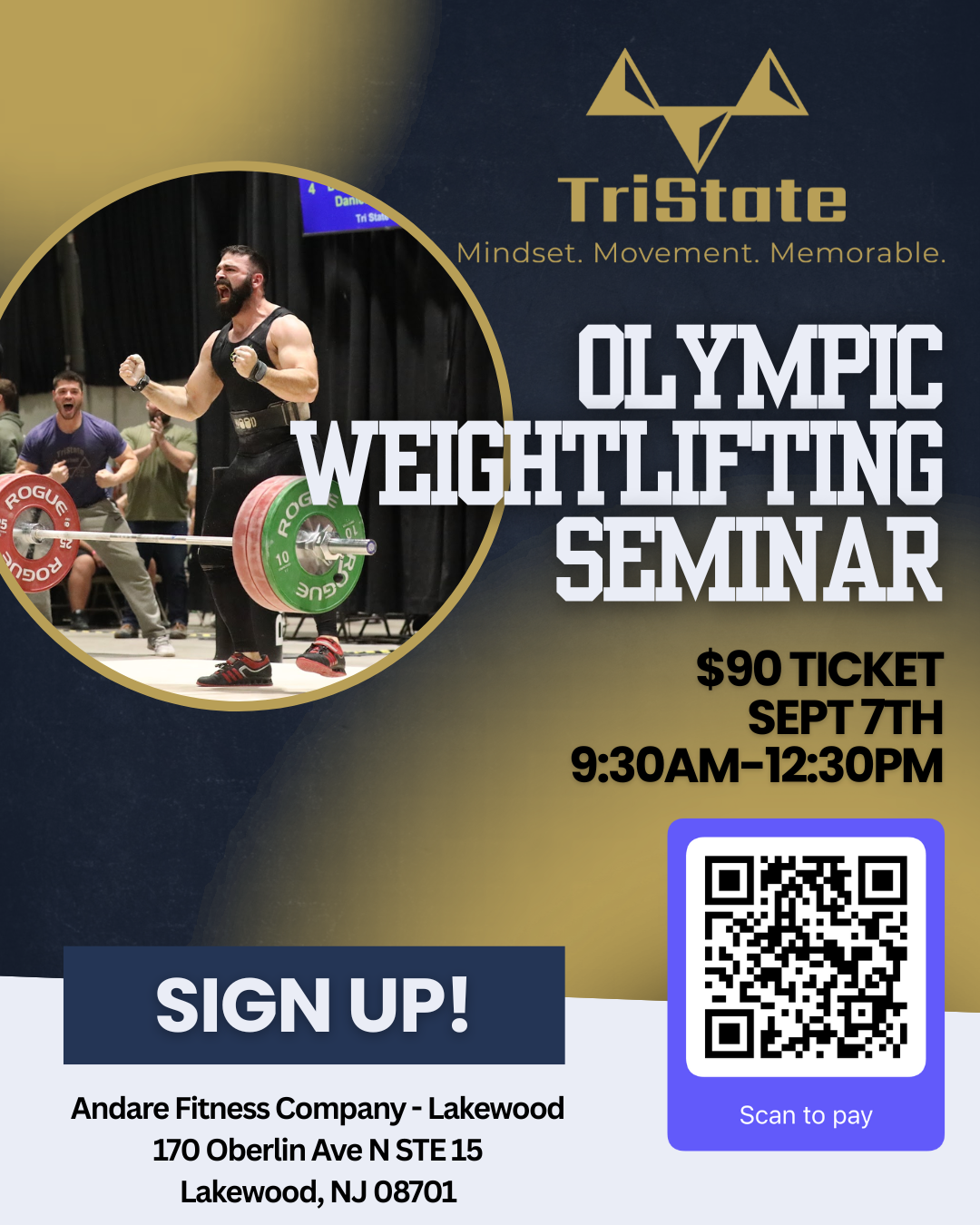 Weightlifting Seminar - Andare Fitness (Lakewood)