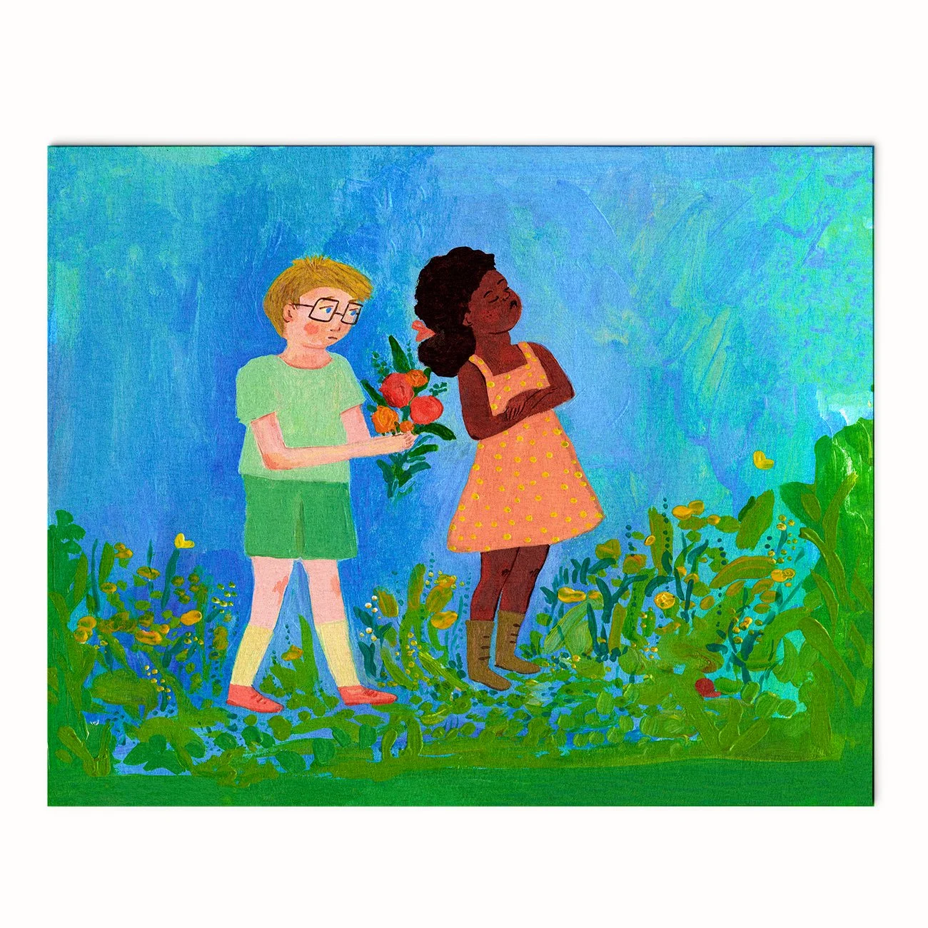 Mending A Broken Heart - Archival Art Print