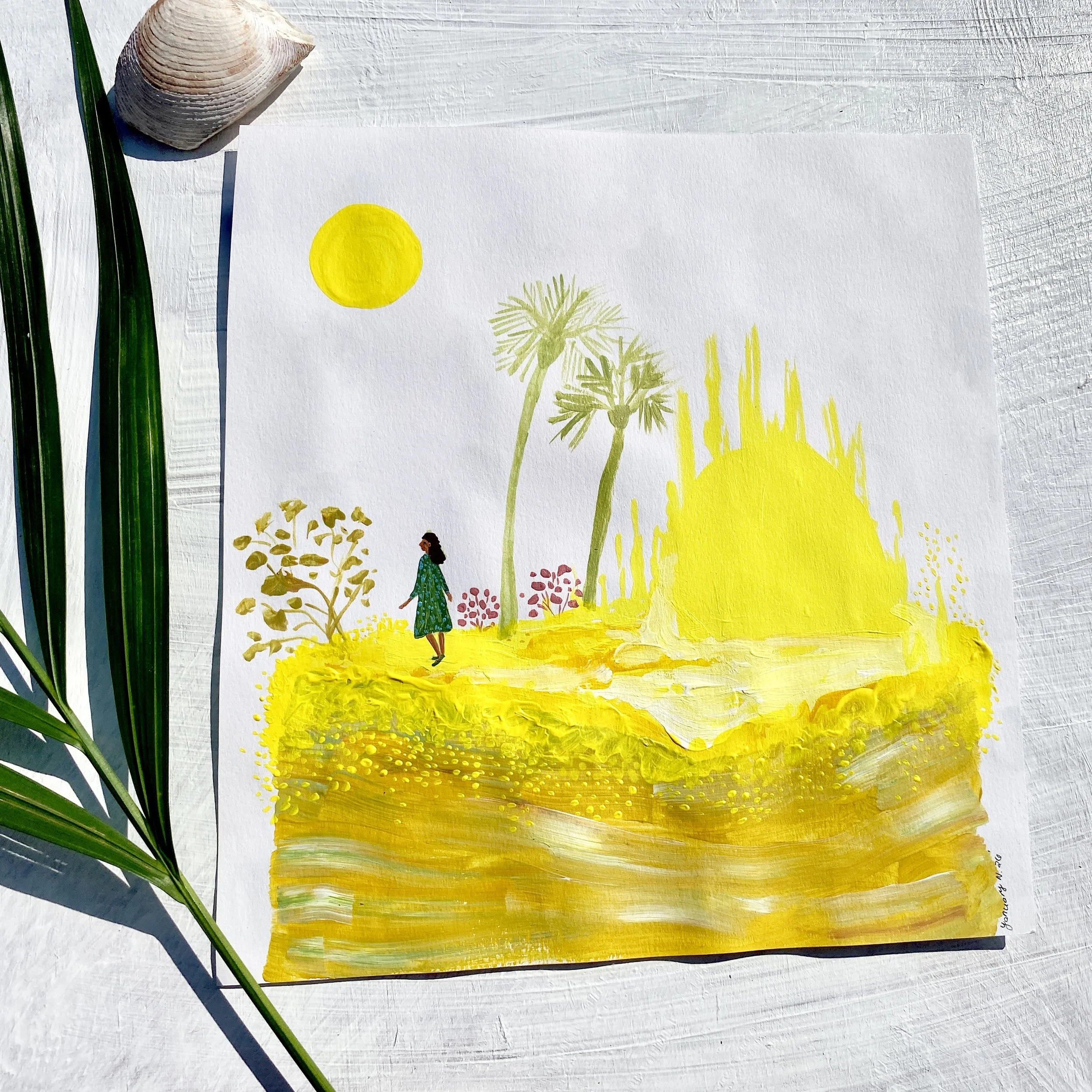 Lemon Bay Island - Original Painting