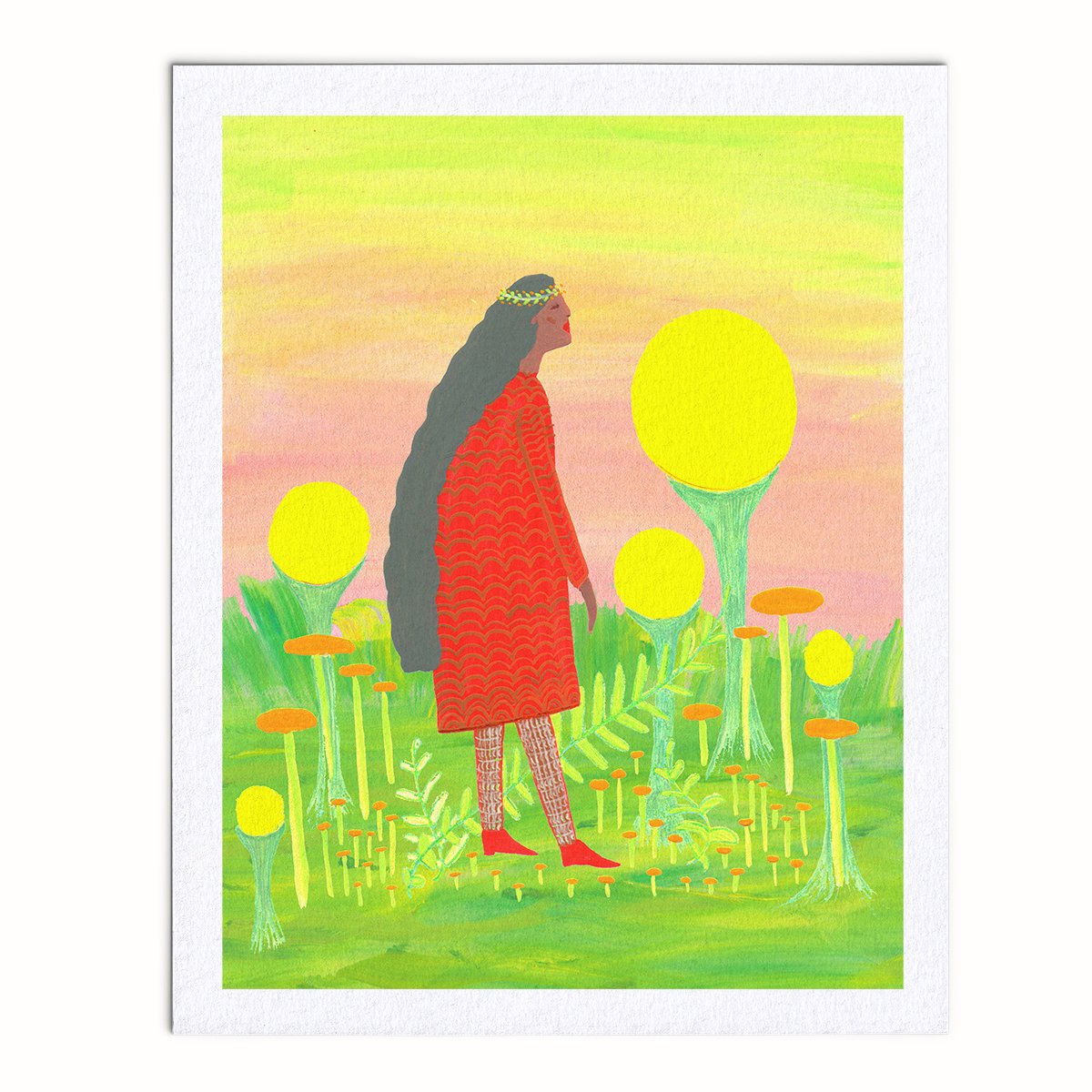 Afternoon Walk - Archival Art Print