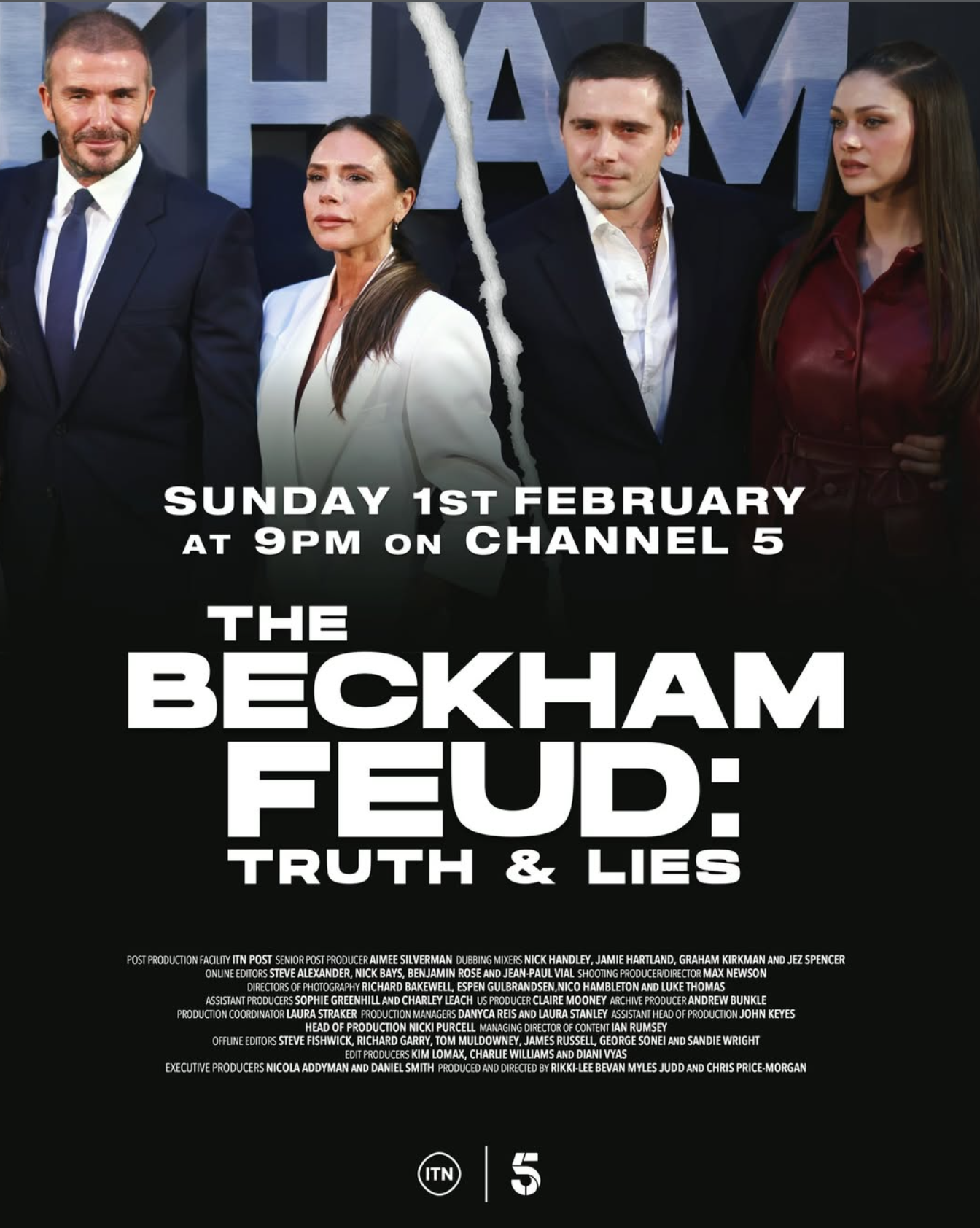 The Beckham Feud: Truth & Lies 
Itn Productions for Channel 5 
Online