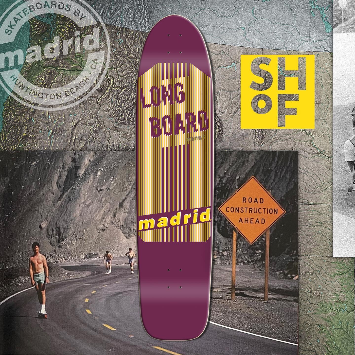Show of hands... how many of you have skateboarded across America? 🙋&zwj;♂️🇺🇸

Recent @skateboardinghalloffame inductee @jack_smith_morro_bay has made the trek more than once! And on his 1984 run, Madrid was the main sponsor.

We've resurrected th