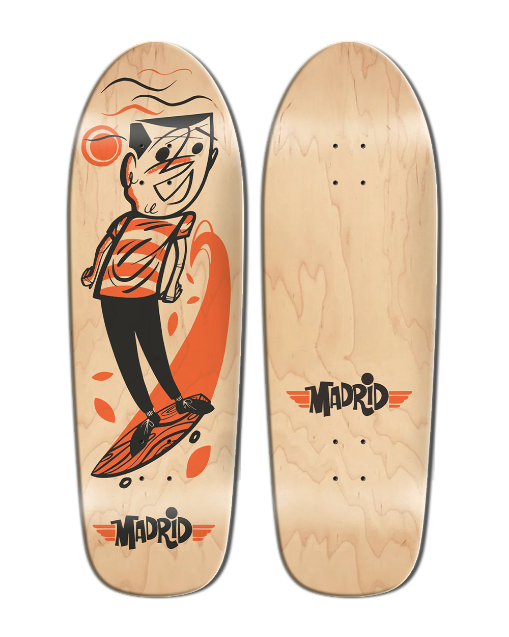 madrid スケートボード カラフルデザイン