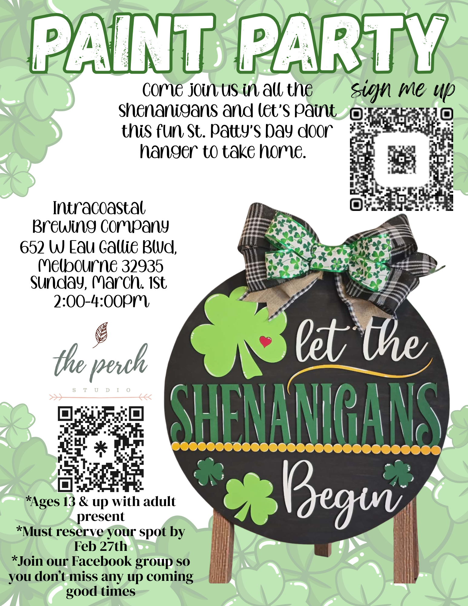 Paint Party Workshop