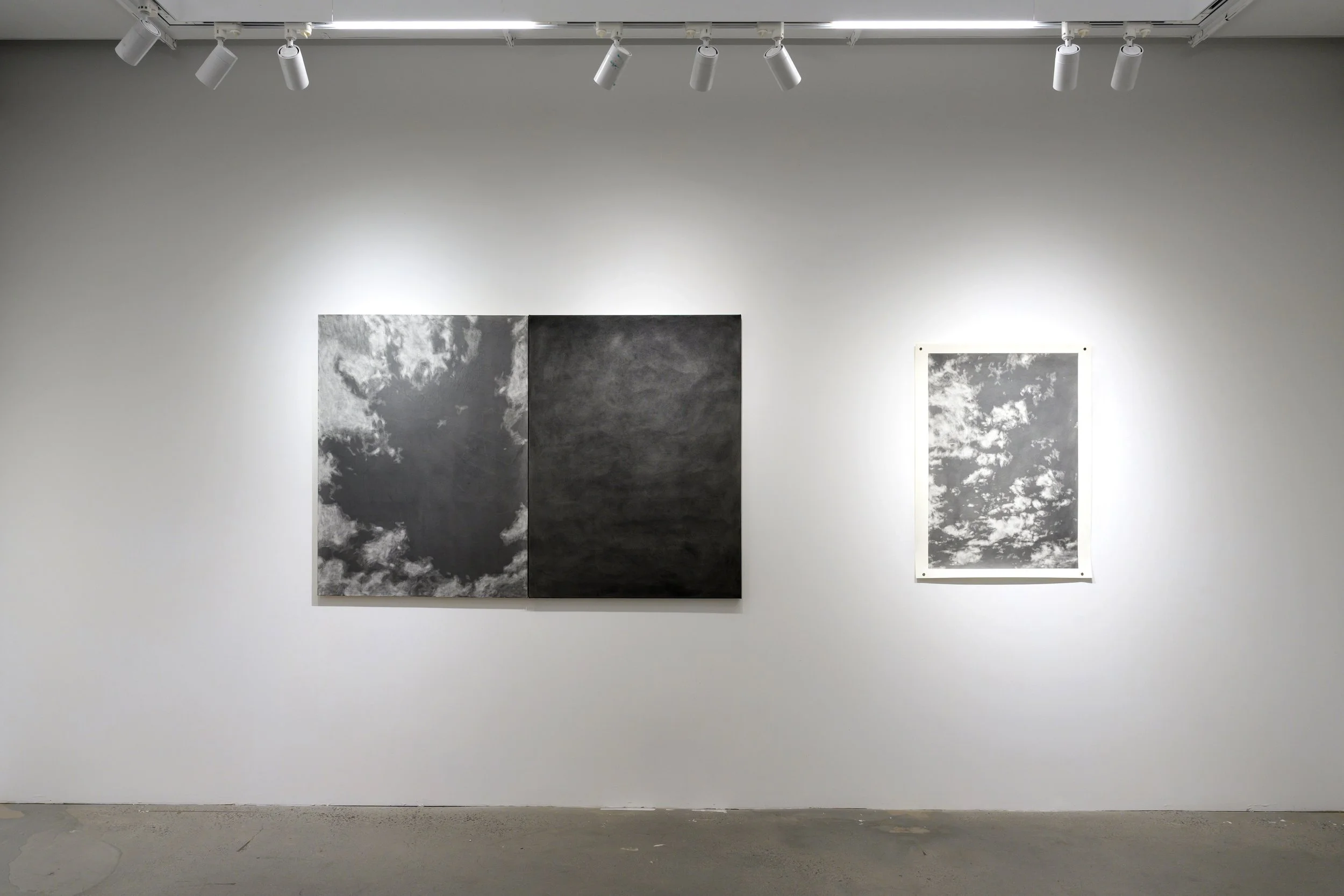 installation view of my MFA thesis exhibition