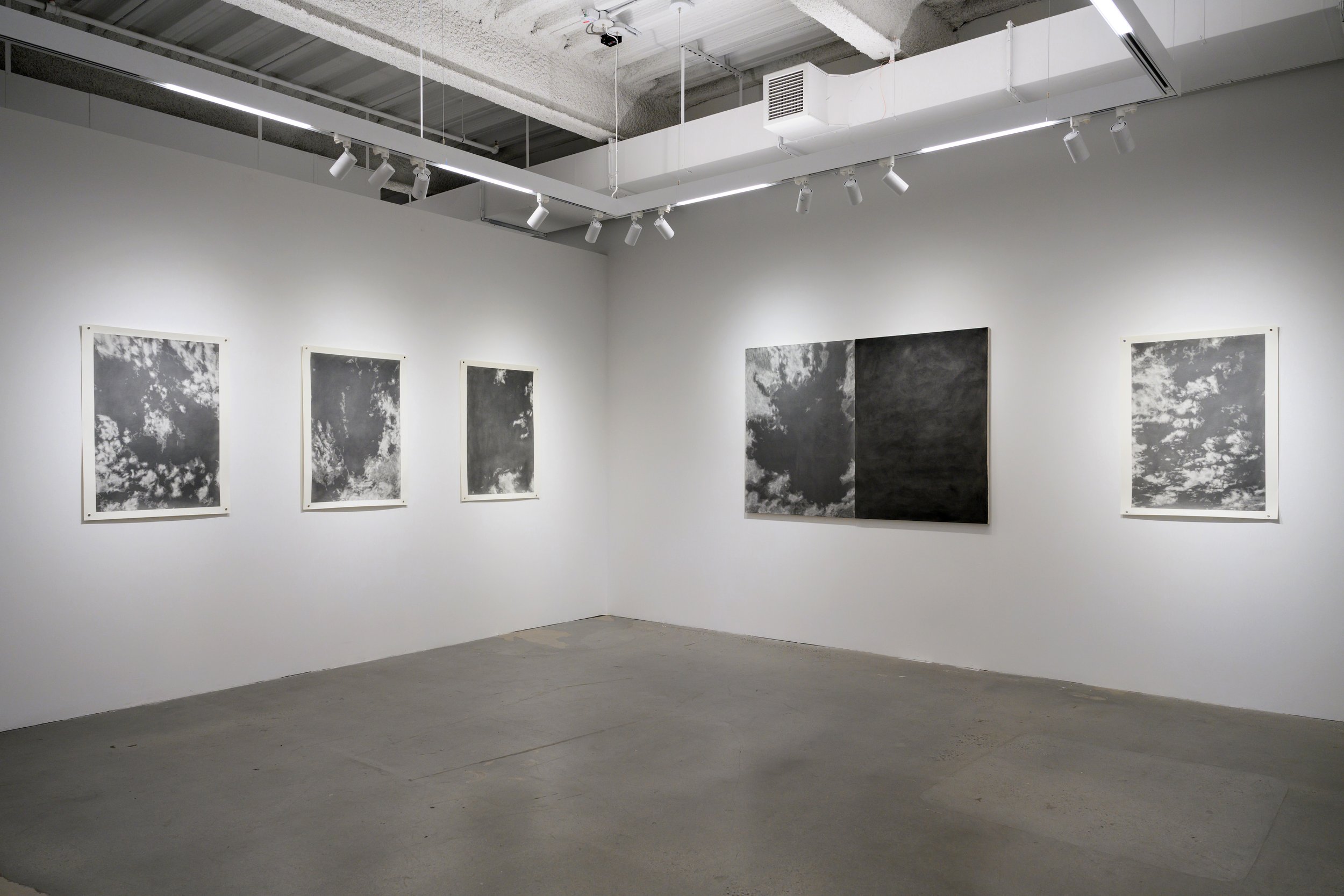 installation view of my MFA thesis exhibition