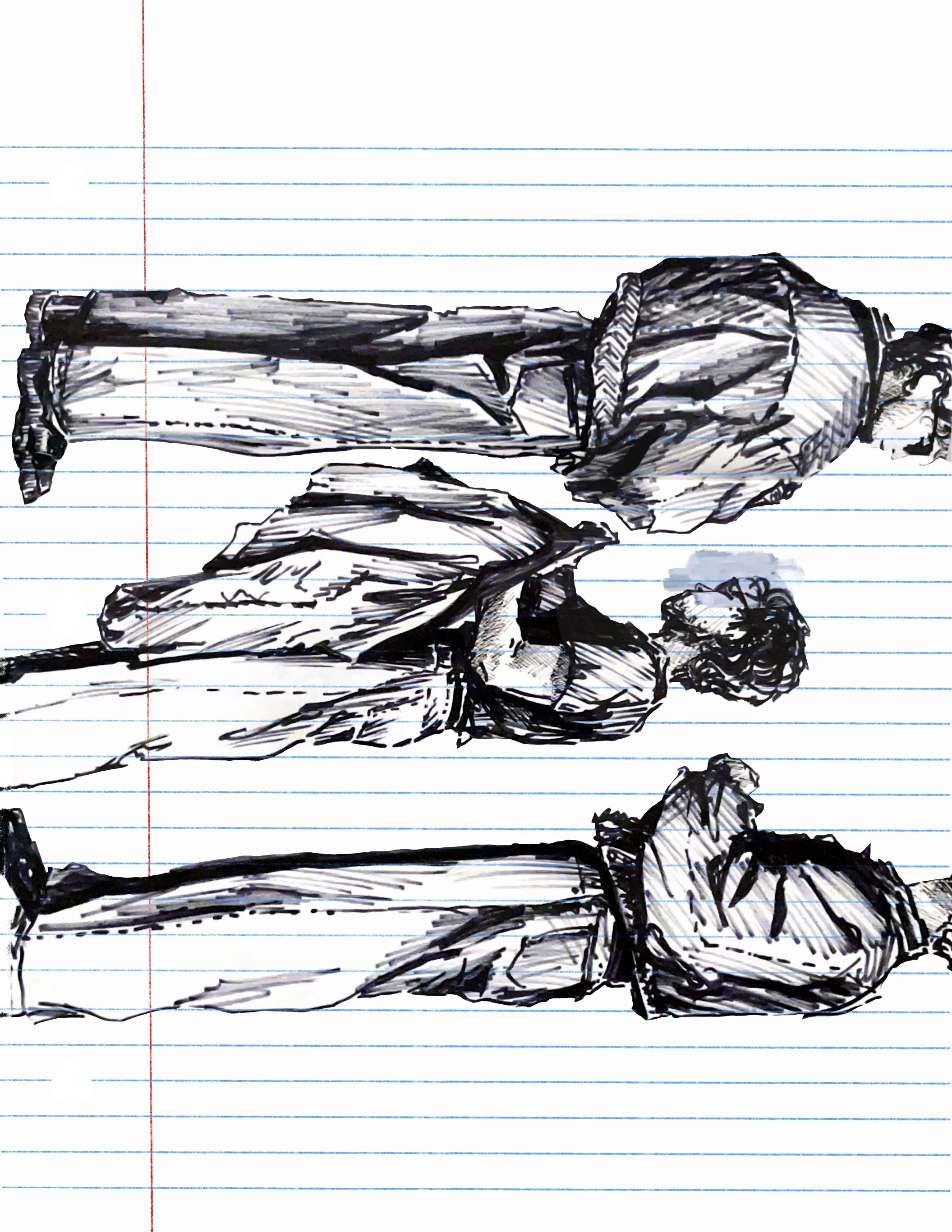 Multi-Media Illustration (Ink on Paper + Digital Editing)