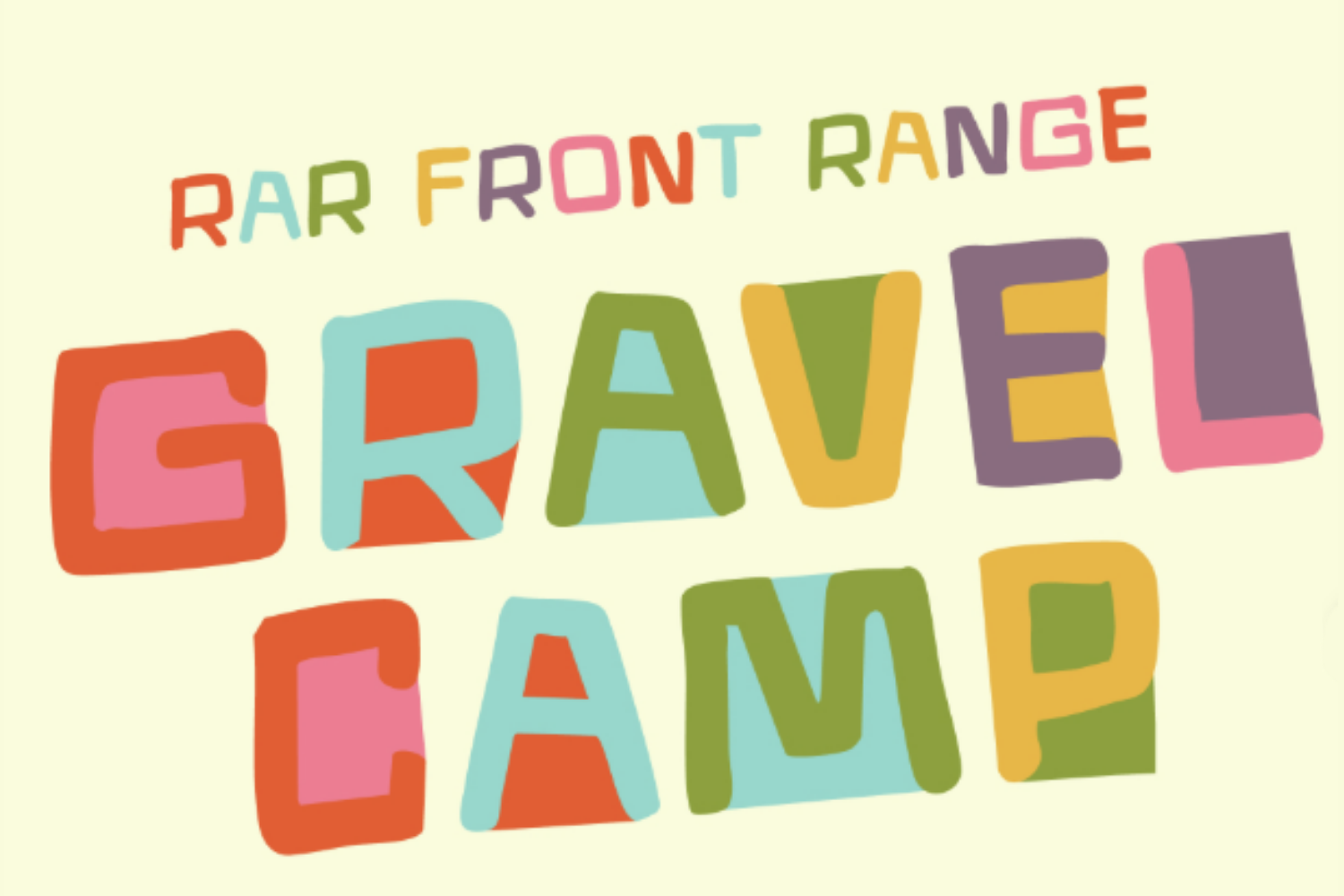 RAR FRONT RANGE    GRAVEL CAMP