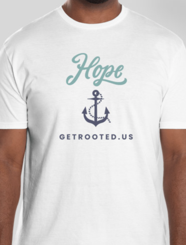 White Hope T-shirt- your gift with a $30 donation