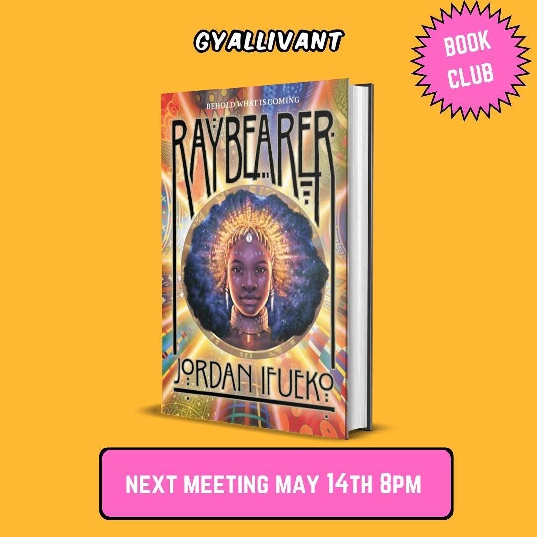 CURRENTLY READING: RAYBEARER BY @jordanifueko ☀️
&amp; its not to late for you to join ! 

If you&rsquo;re looking for a way to get more reading into your current routine, our book club is a good place to start! This is our first fantasy read &amp; w