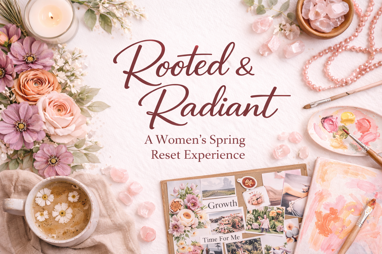 Rooted &amp; radiant wellness social