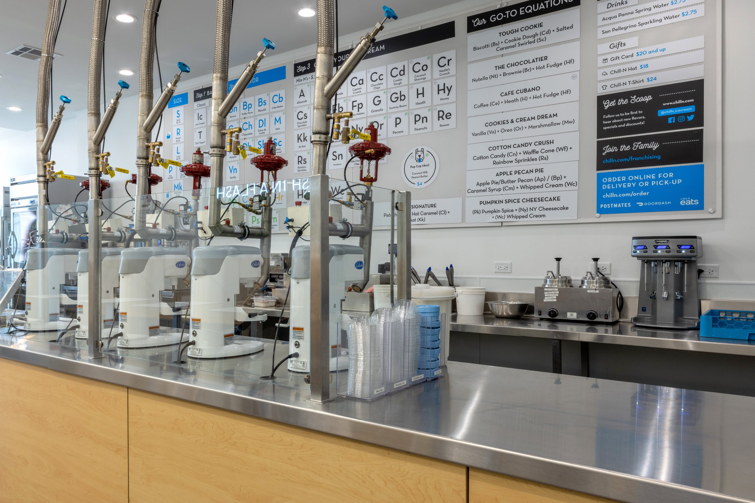 ChillN Nitrogen Ice Cream — Link Partners Commercial Construction Fort