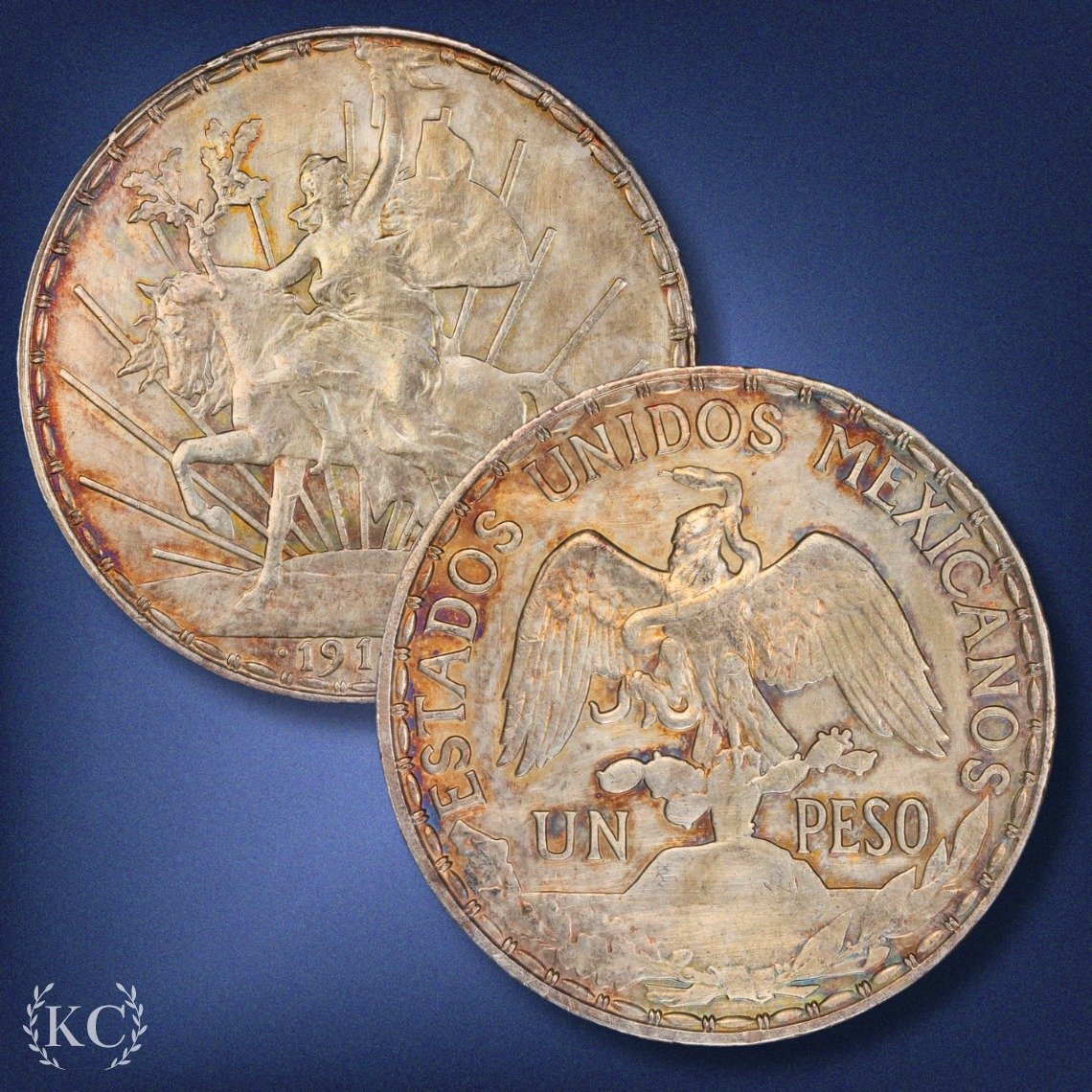 Take a look at this beautifully toned Mexican Cry For Independence coin! Get it today!

#Mexico #TonerTuesday #Silver