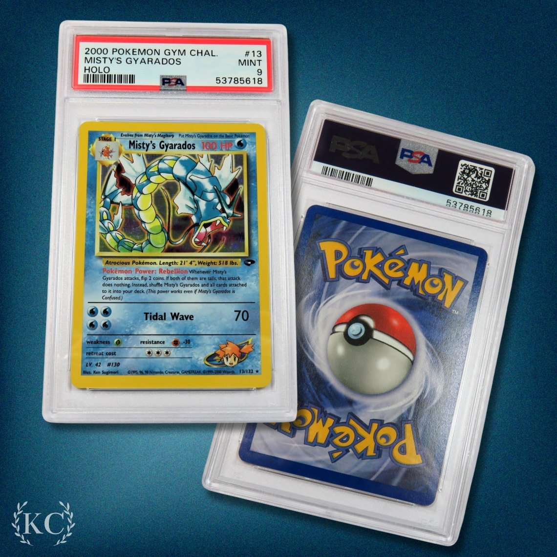 Water you waiting for? Misty&rsquo;s Gyarados is the legendary catch you've been seeking! Add it to your collection today!🌊⭐

#Pokemon #TCG #PSA
