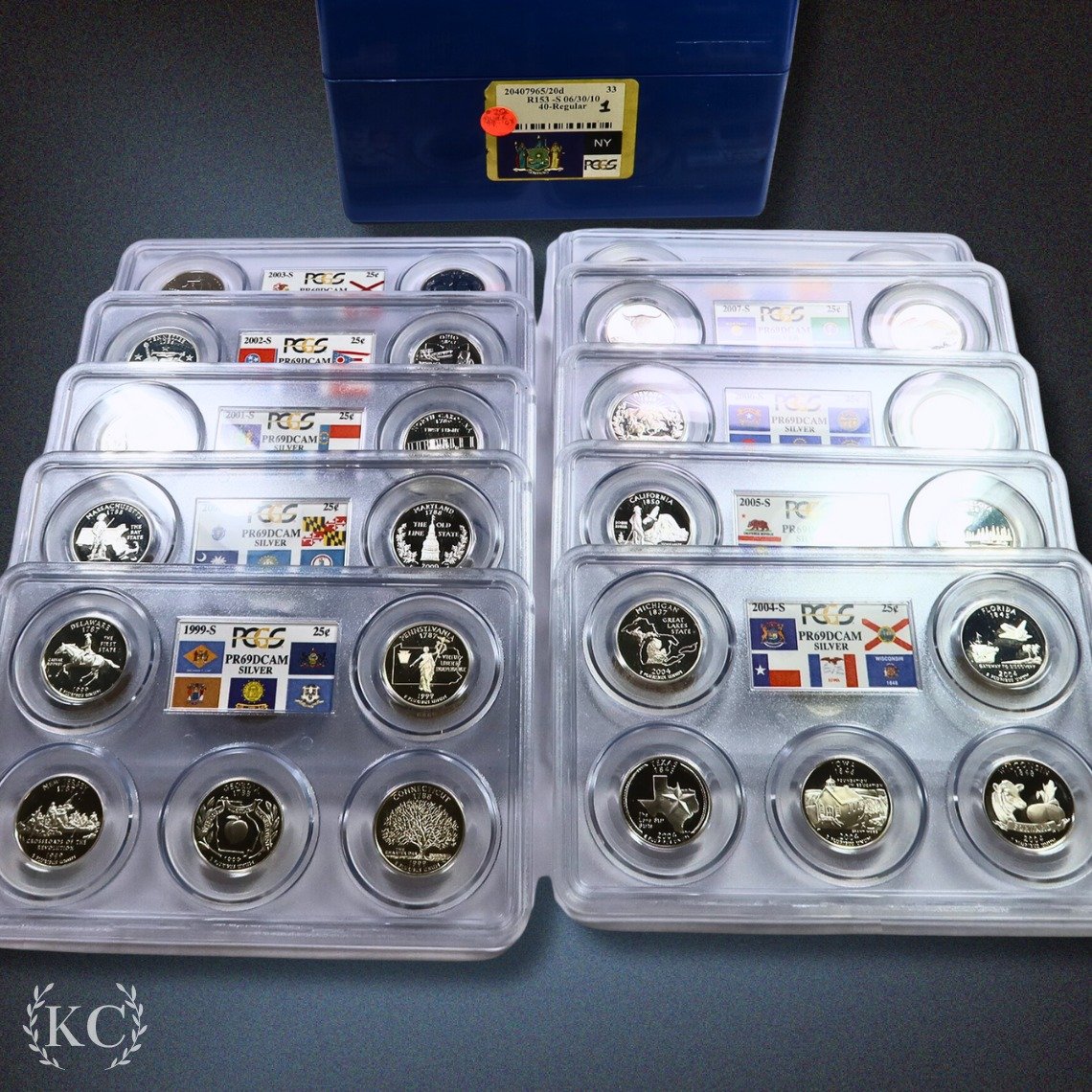 From sea to shining sea, and all it takes is 50 quarters! Add this silver set to your collection today!🇺🇸

#USA #America #Coins #PCGS