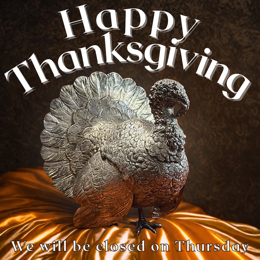 Gobble-gobble🦃! We're taking a little break to enjoy some turkey and time with loved ones. We will be closed all day Thursday, and we will reopen on Friday with regular hours. Enjoy the holiday! We'll see you soon!🍁
