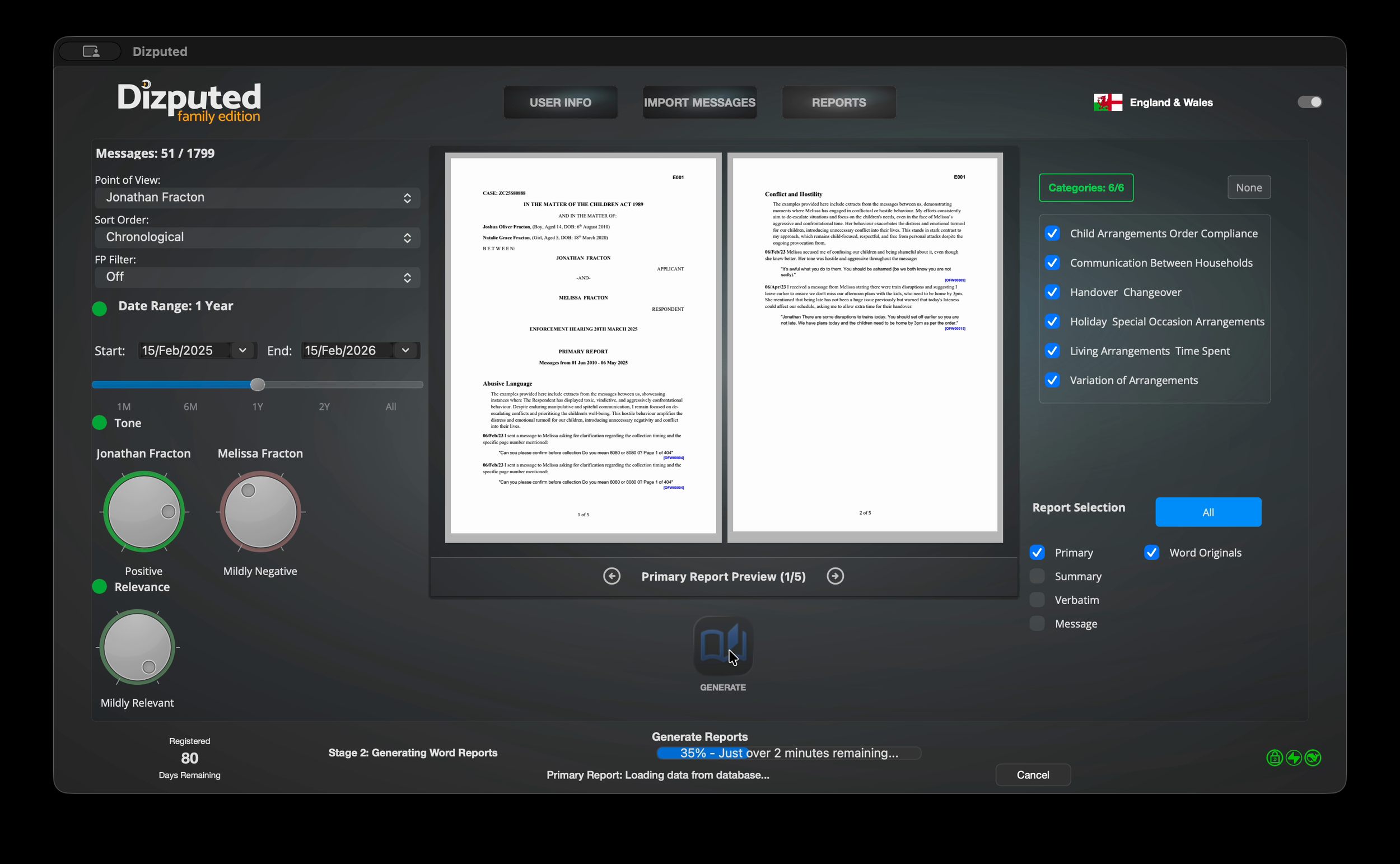 Step 3.1 Select your Reports
