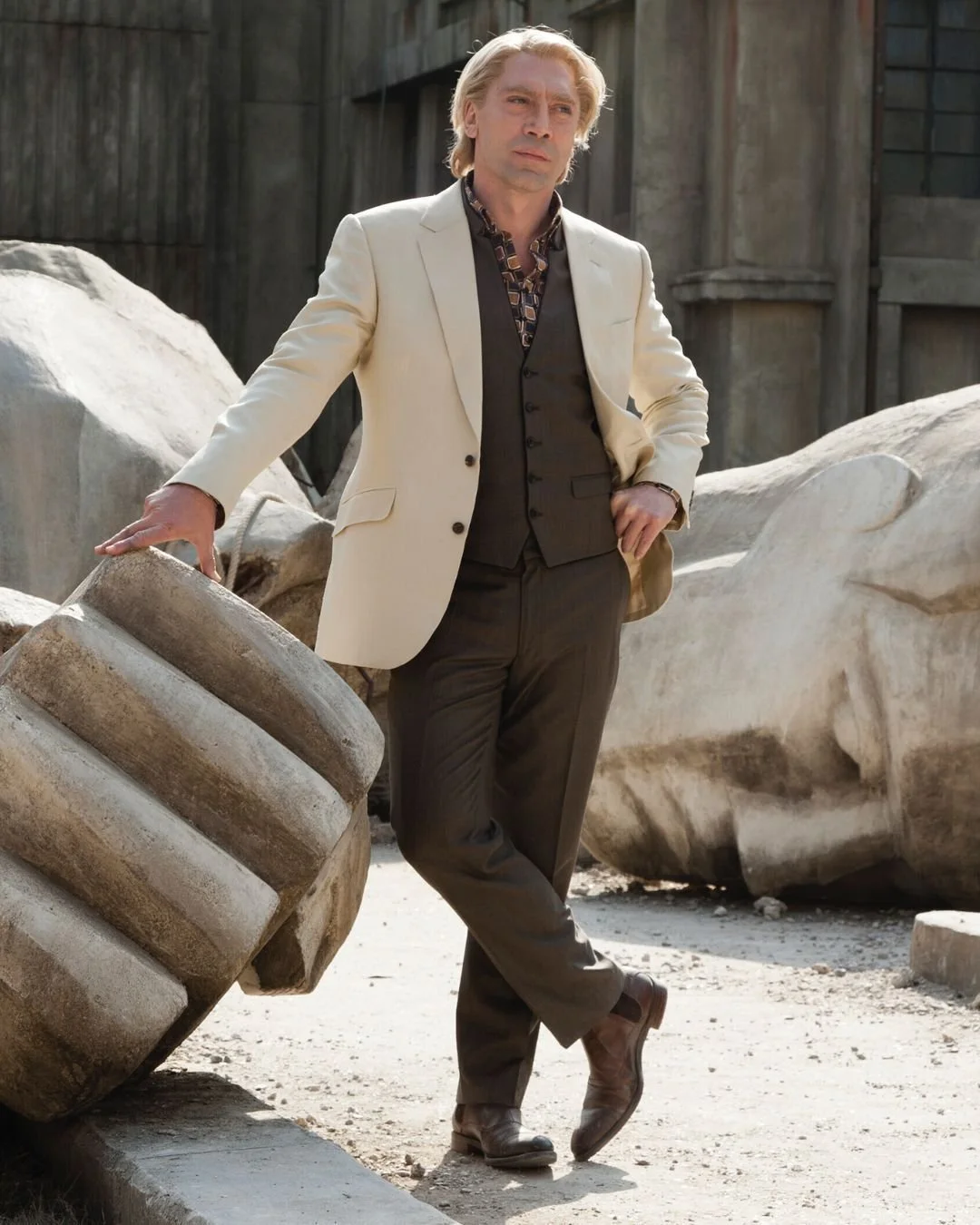 Javier Bardem as Silva in Skyfall.

Bardem had previously turned down offers to appear in a James Bond film. It's said that Bardem was offered the role of Renard in The World Is Not Enough that he turned down.

Daniel Craig approached him at a Los An