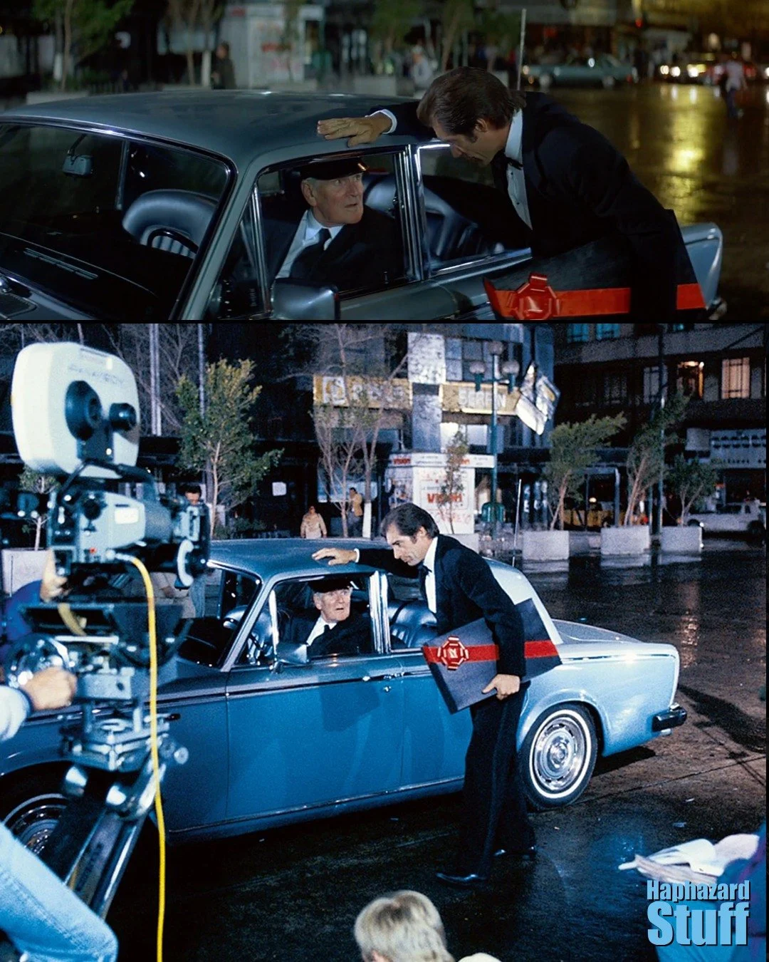 Behind the scenes of Licence to Kill.
The film gave Desmond Llewelyn's Q his most amount of screen time. 

#jamesbond #licencetokill