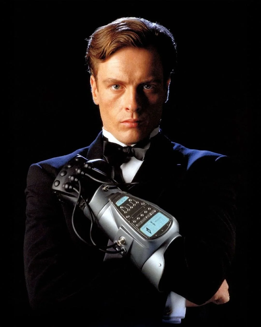 Toby Stephens as Gustav Graves in Die Another Day.

When Stephens went to his audition "I was given three pages of dialogue, which I had no idea came before or after it. So it was quite difficult to do. I didn't know anything about the character