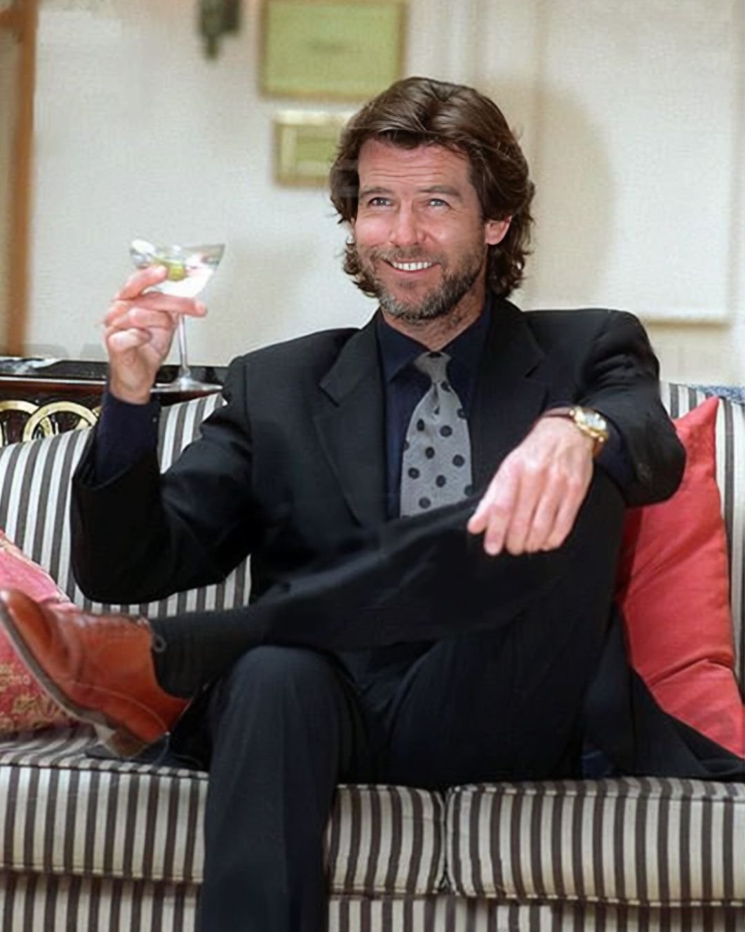 Pierce Brosnan was officially announced as the fifth actor to play James Bond on June 8, 1994, during a global press conference held at the Regent Hotel in London. 

It was a moment Brosnan had waited to happen for a long time. We all know he origina