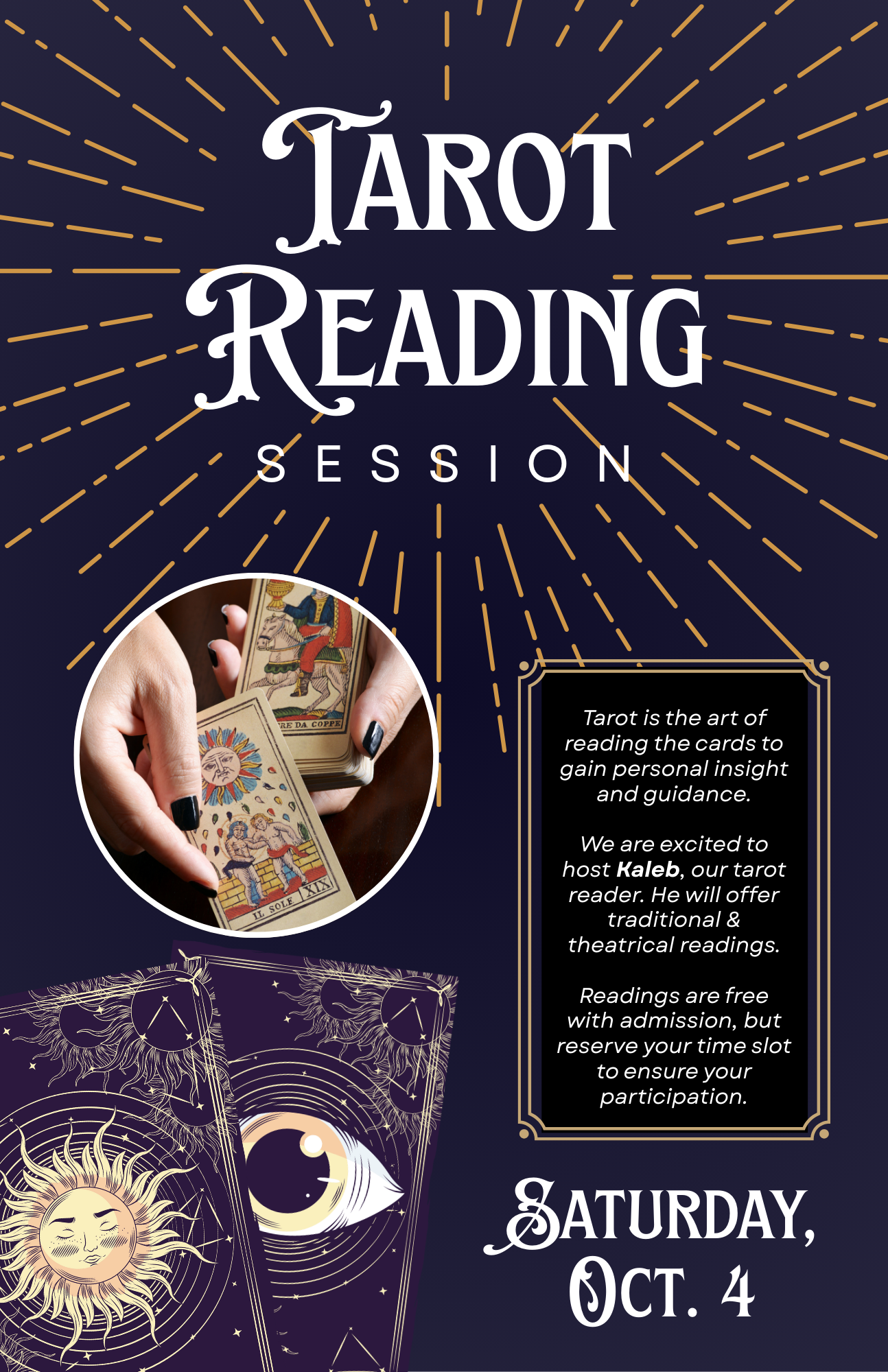 Tarot Reading with Kaleb