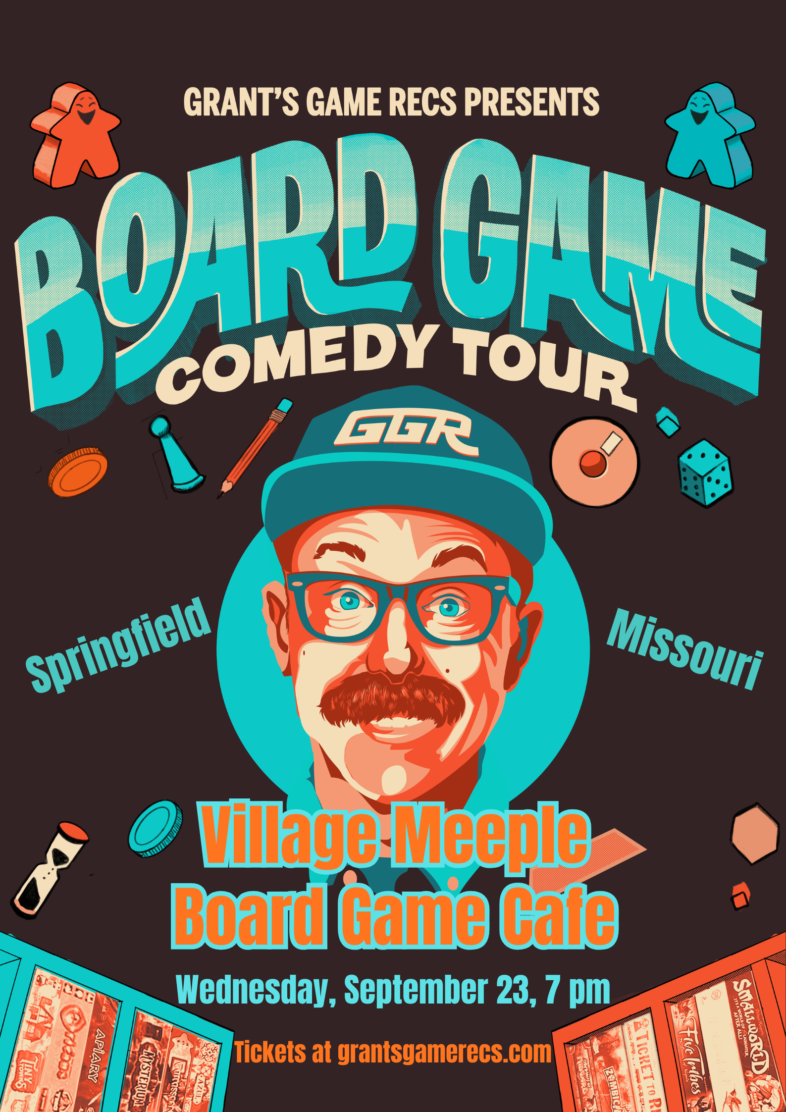 Grant’s Game Recs Presents The Board Game Comedy Show