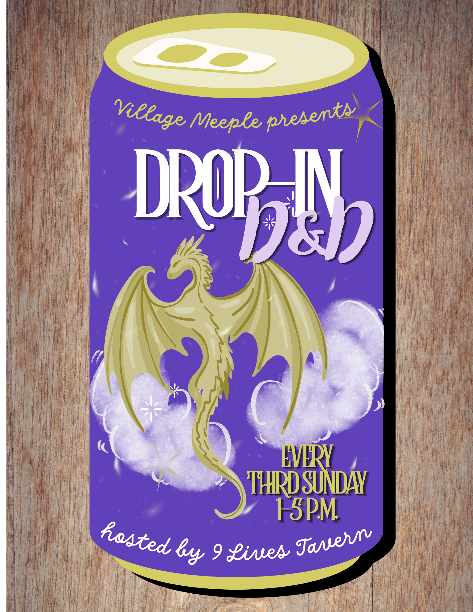 Drop-In D&amp;D at 9 Lives Tavern