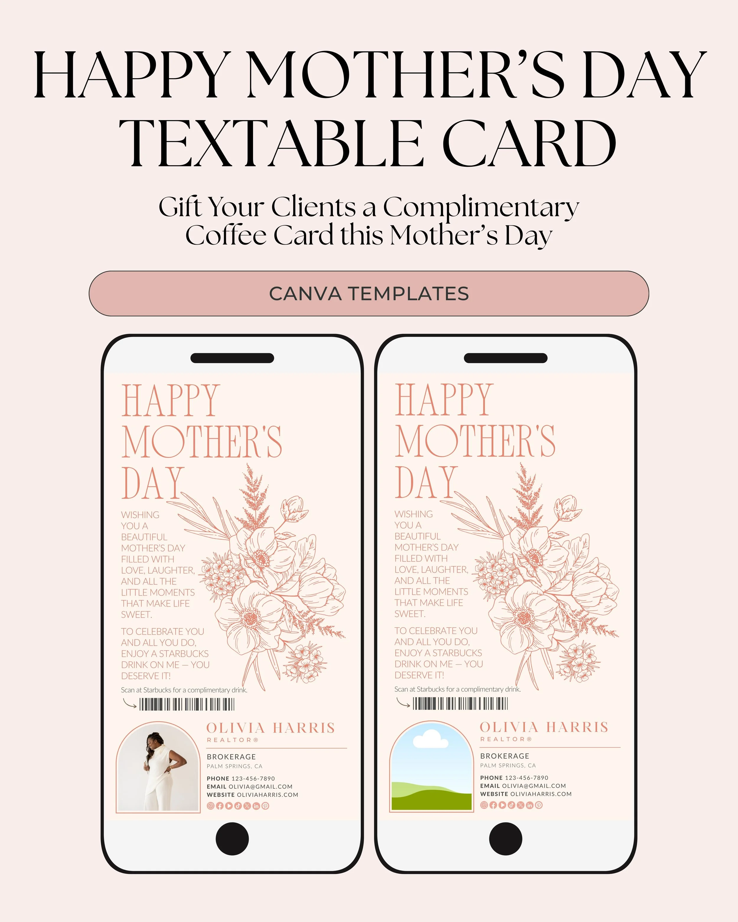 SKU 222 | Happy Mother's Day Textable Card
