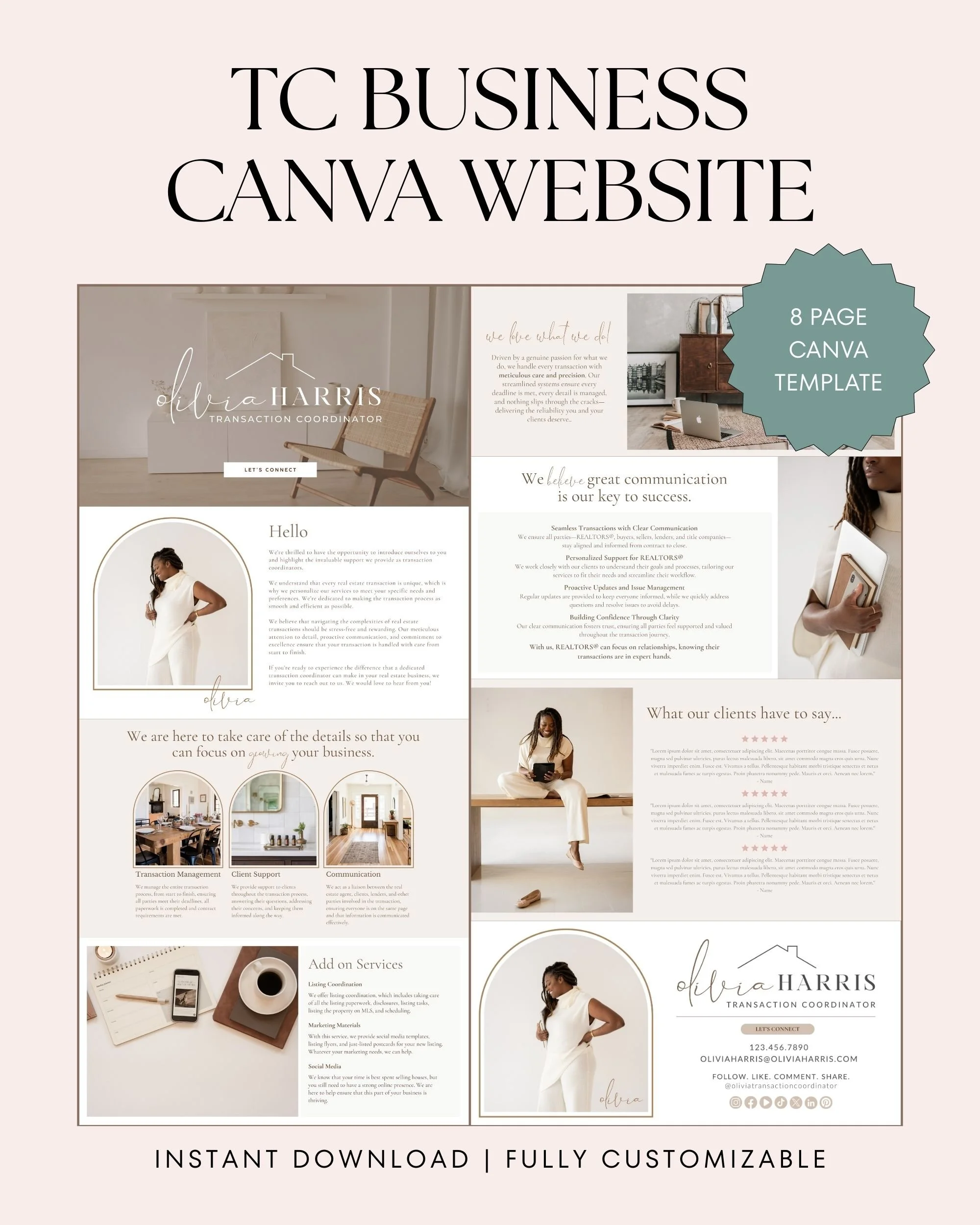 SKU 160 | Transaction Coordinator Website