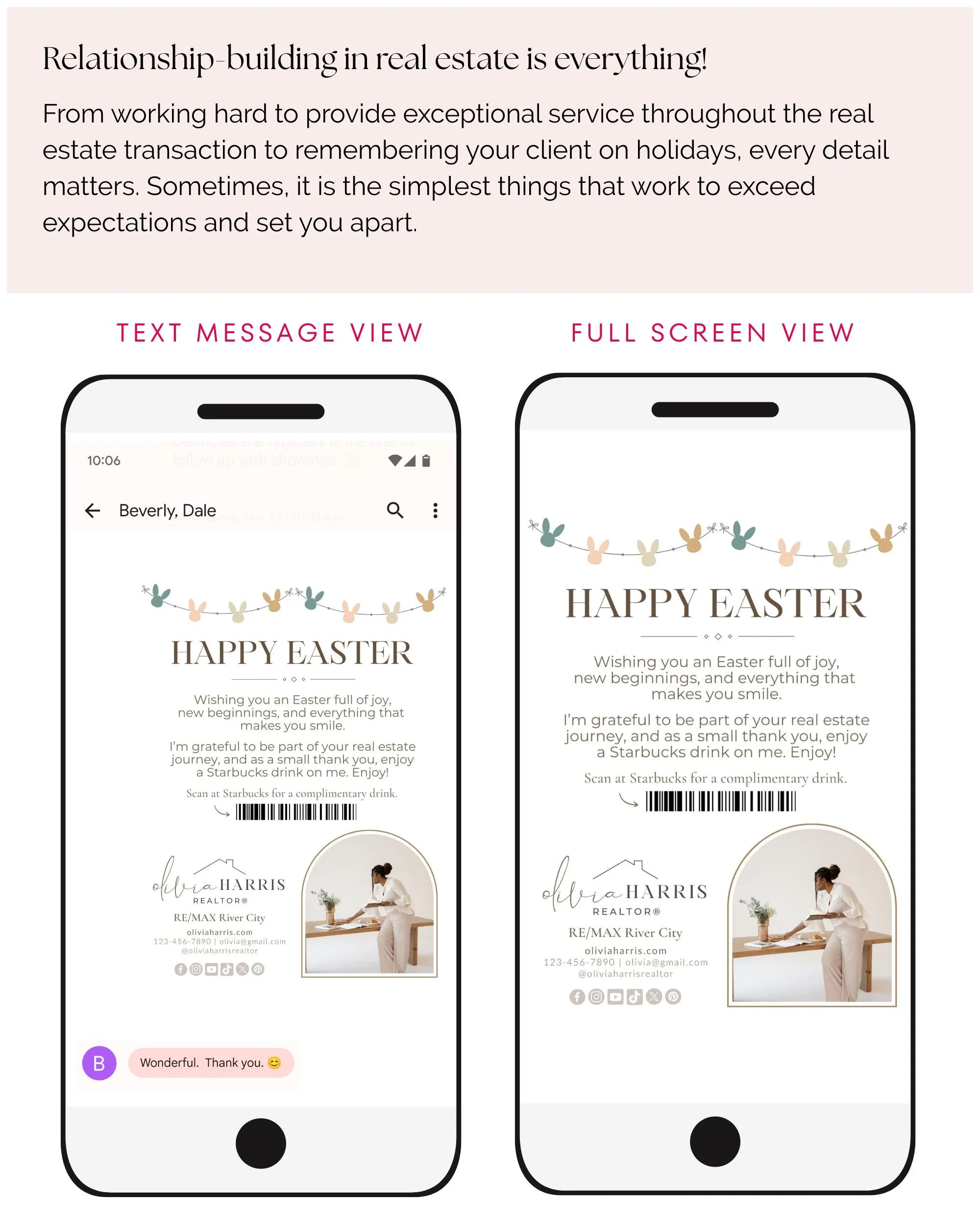 SKU 69 | Happy Birthday Textable Card — Real Estate Design Co