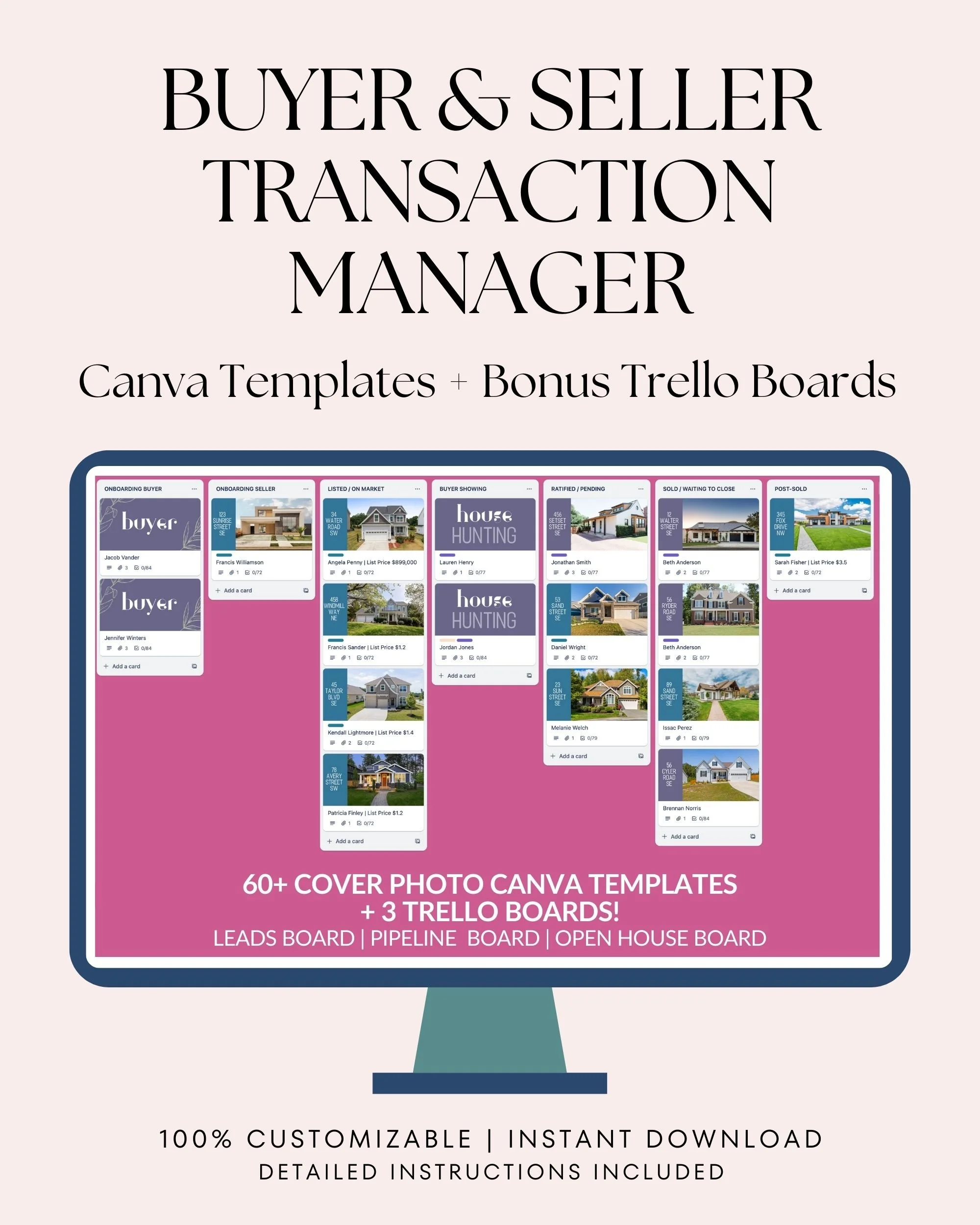 SKU 135 | Trello Card Covers + Bonus Boards