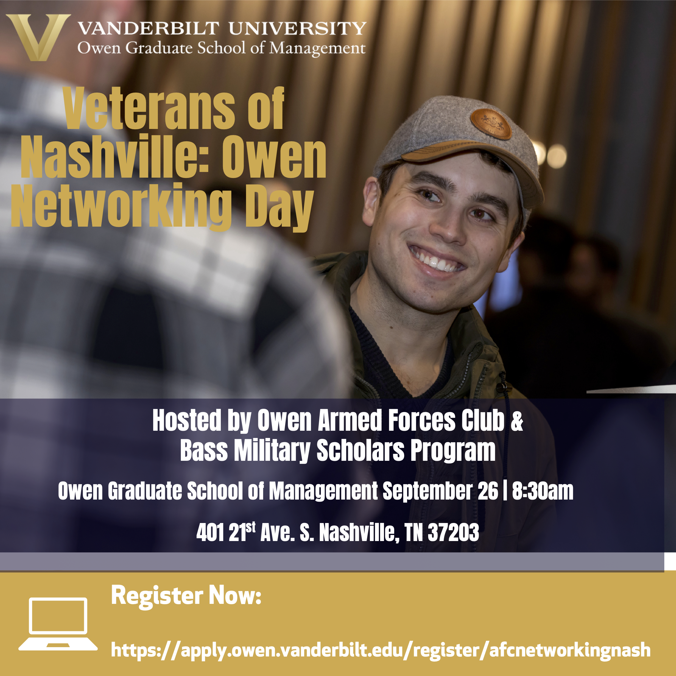 Veterans of Nashville: Owen Networking Day, Hosted by Owen Armed Forces Club and Bass Military Scholars Program