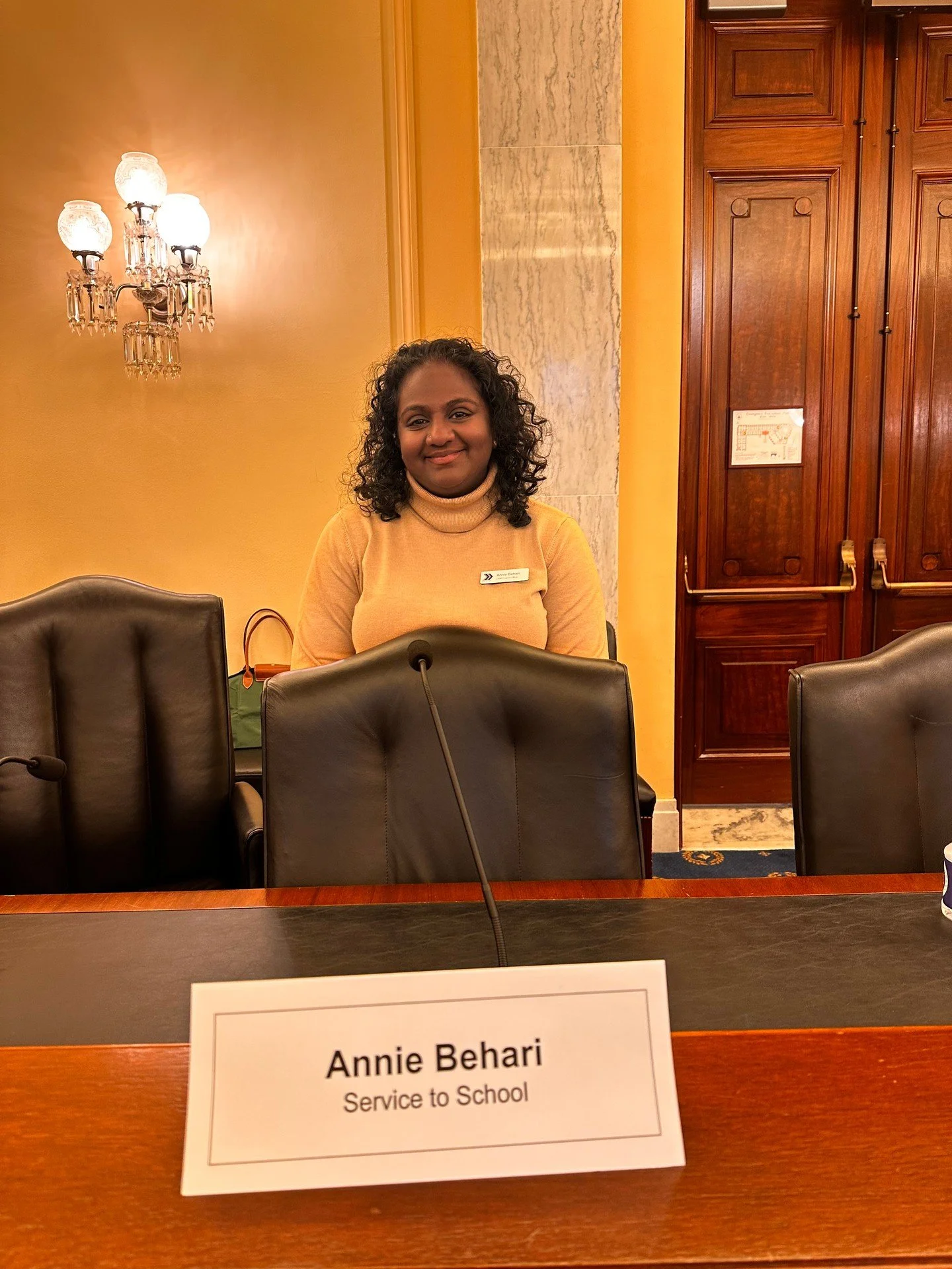 Grateful to be on Capitol Hill this week alongside so many dedicated advocates working to improve outcomes for student veterans in higher education.

Our Chief Programs Officer, Annie, was honored to join Veterans Education Success for a powerful Stu