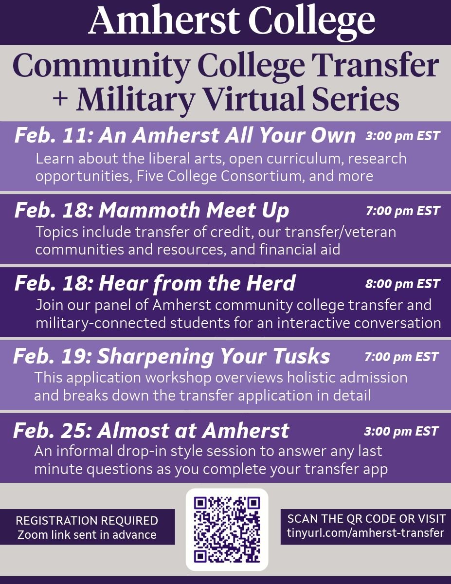 Mammoth Meetup: Transfer Information Session 