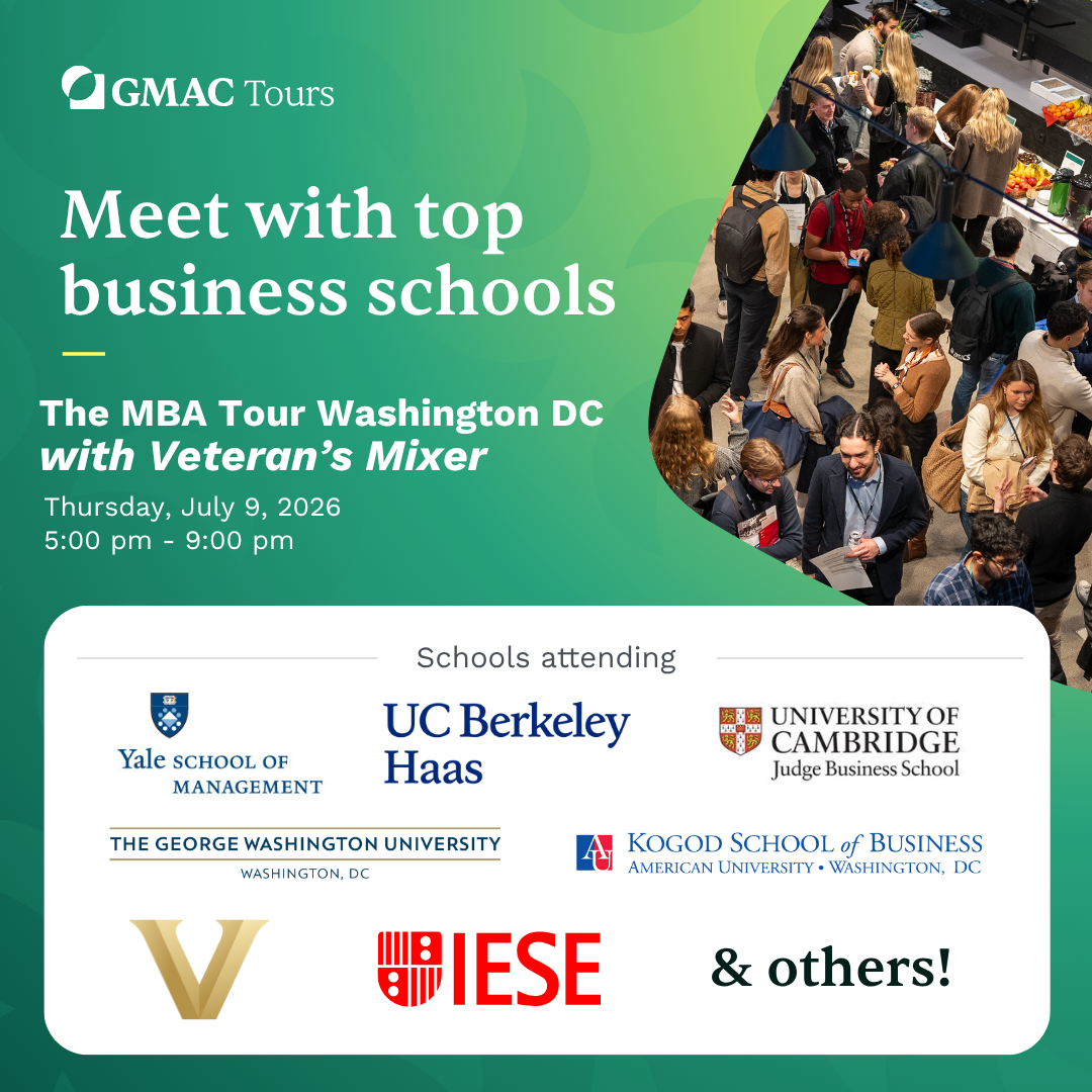 GMAC Tours: The MBA Tour Washington DC