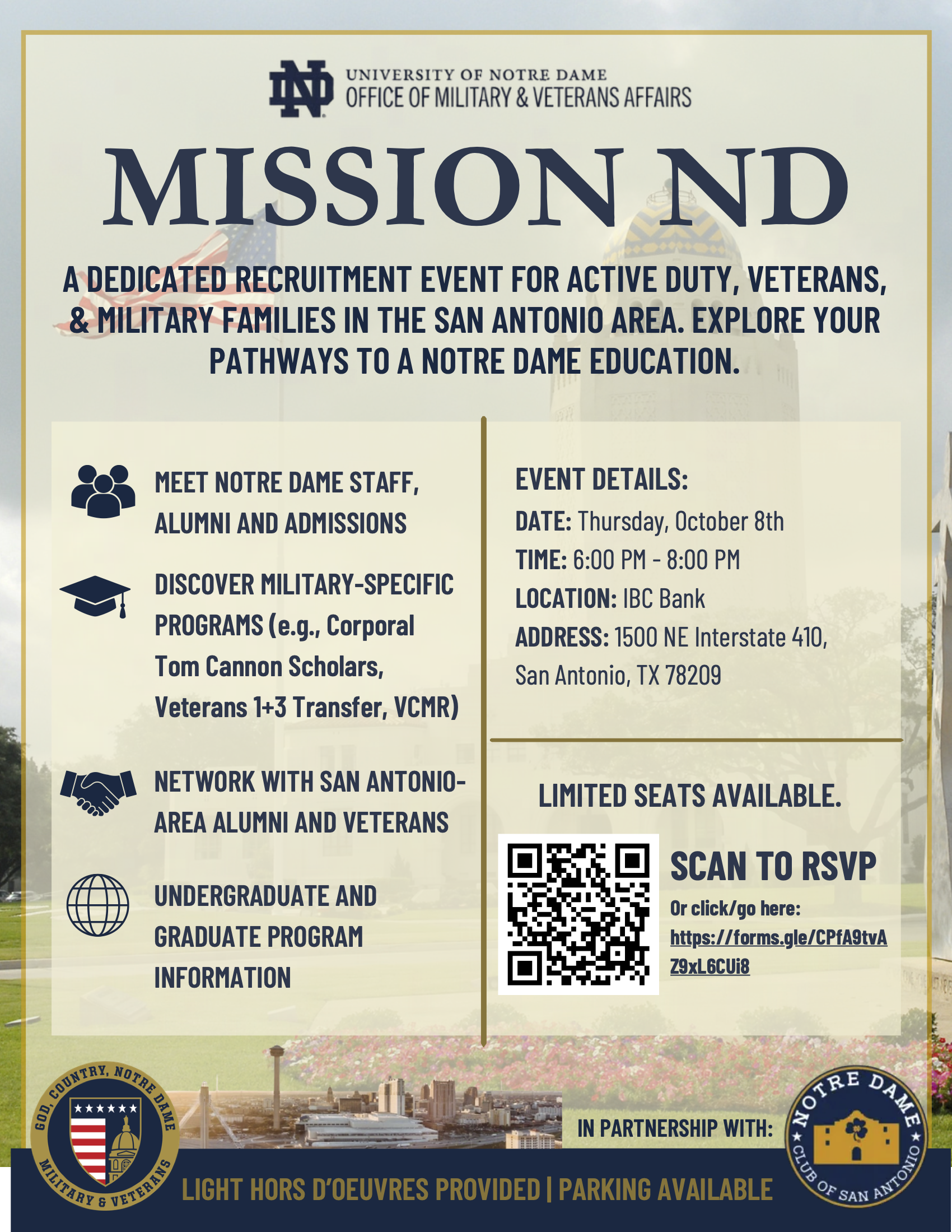 Mission ND: San Antonio