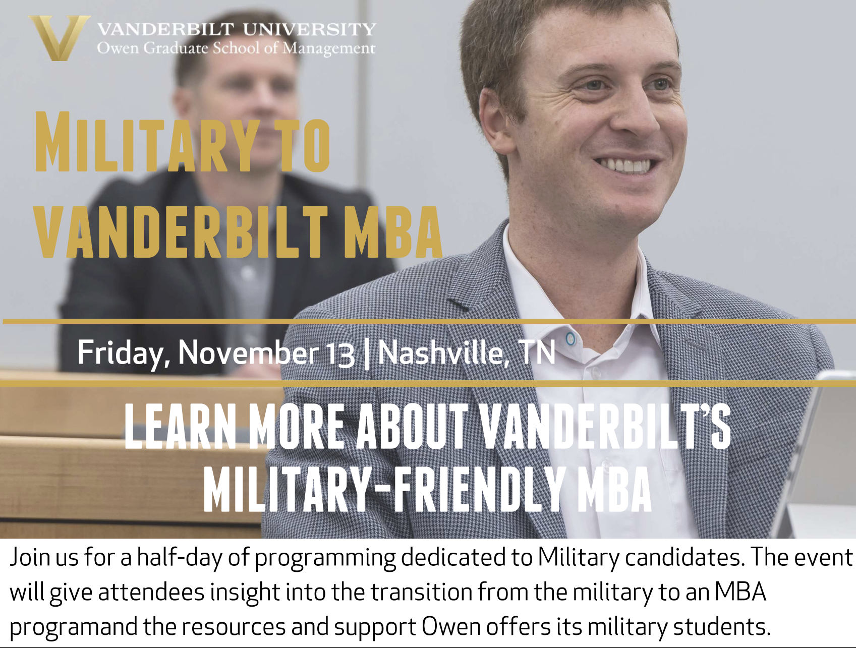 Military to Vanderbilt MBA