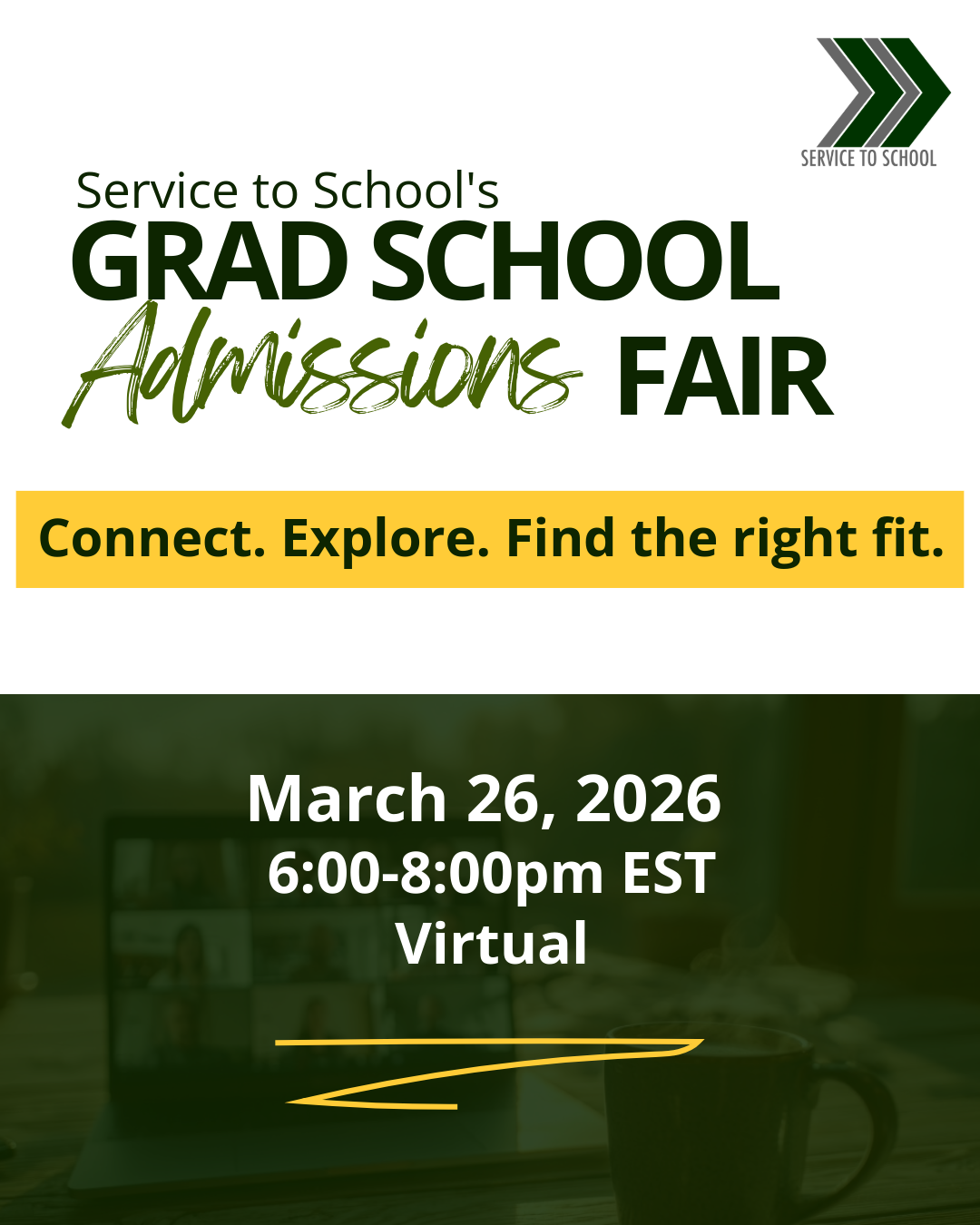Host a booth at S2S's Graduate School Admissions Fair