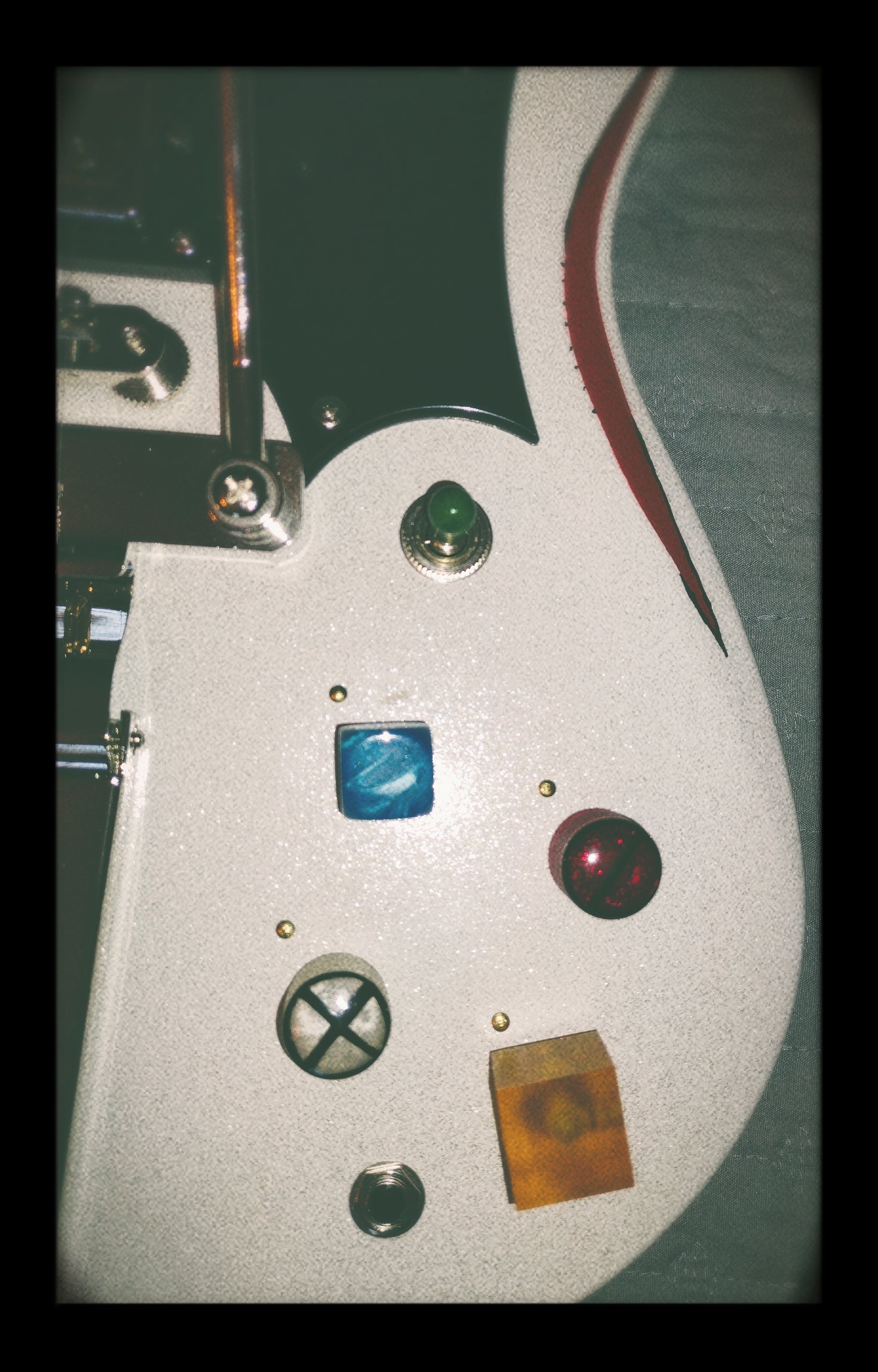 Guild Polara. Custom Refinish and parts. Inspired by Gram Parsons.