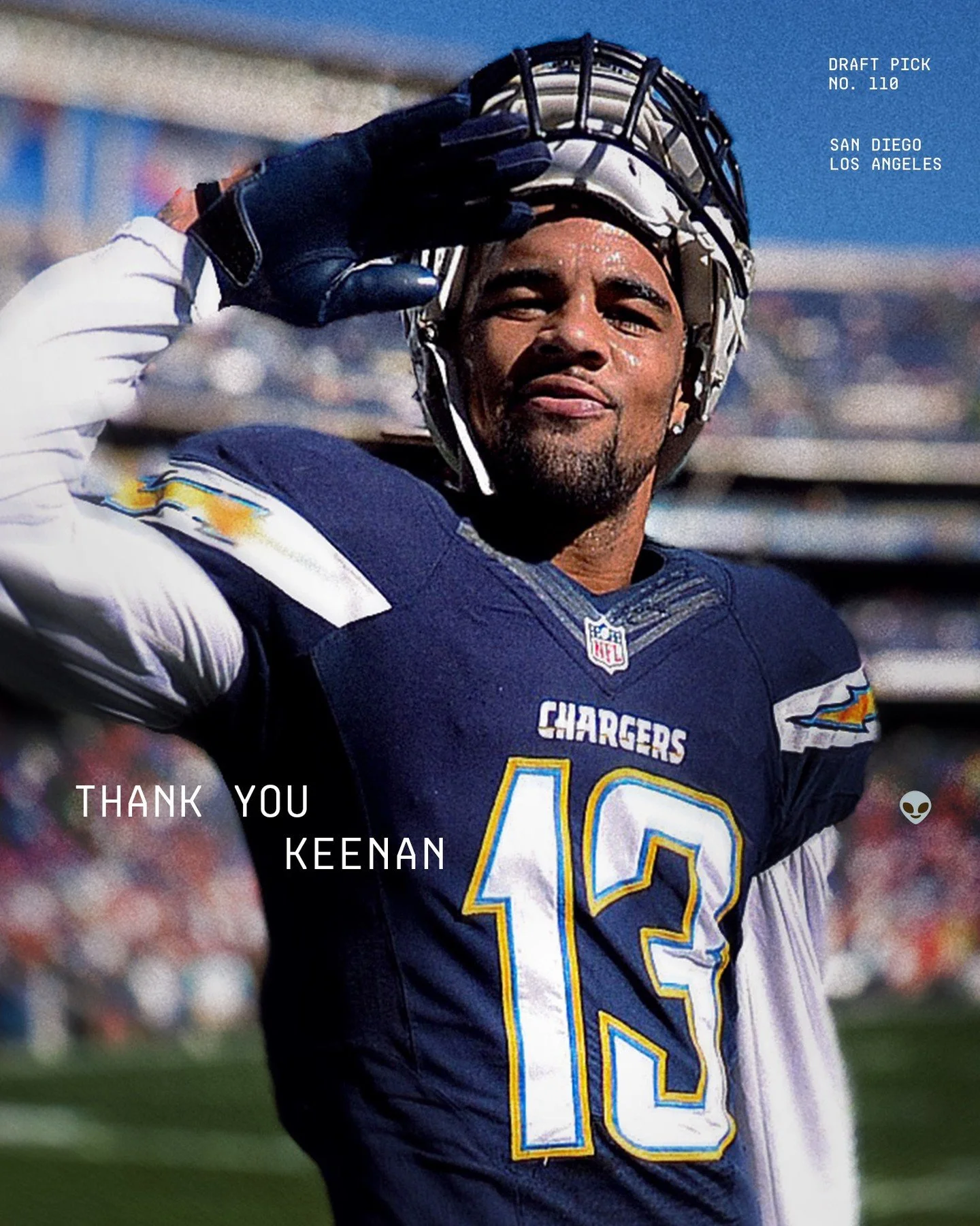 Thank you Keenan&thinsp;
One of the all time @chargers greats. &thinsp;
&thinsp;
End of an era.