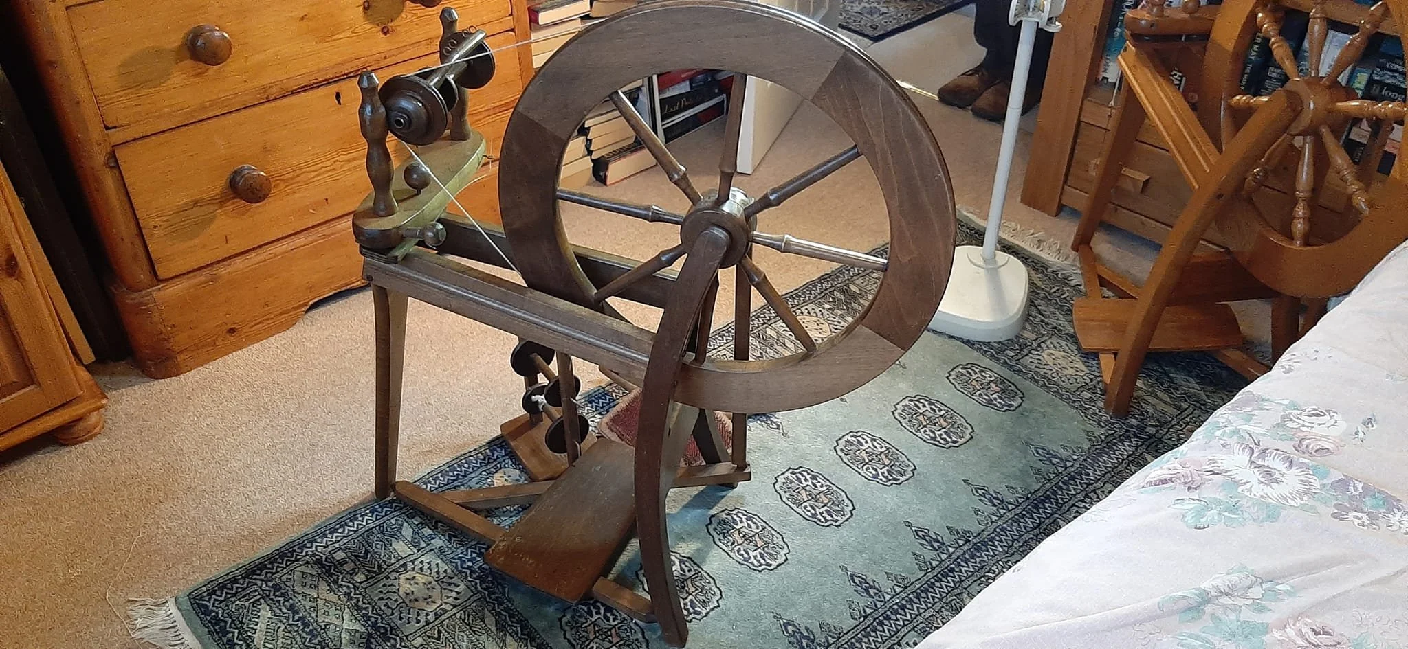 Ashford Spinning Wheel — Somerset Guild of Weavers, Spinners & Dyers