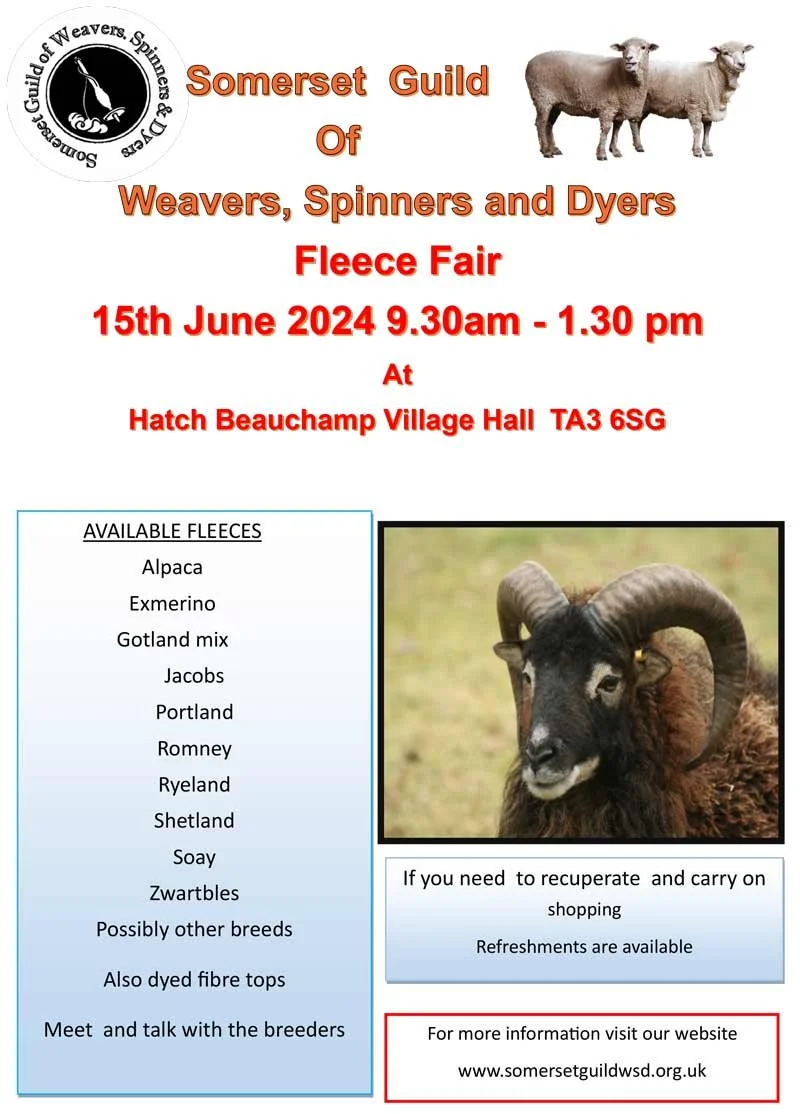 Annual Fleece Fair — Somerset Guild of Weavers, Spinners & Dyers