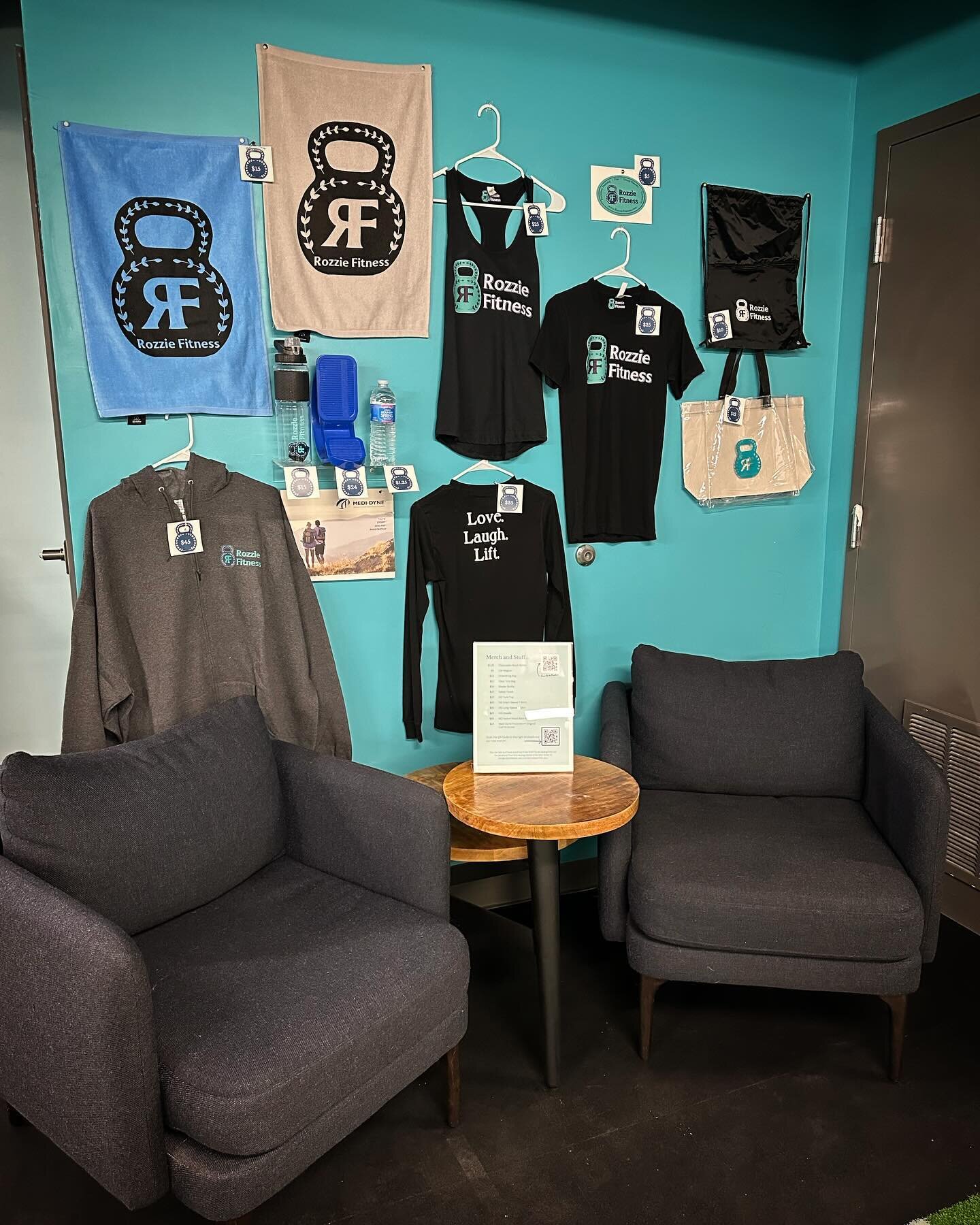 The merch wall has relocated! Limited quantities available of the OG merch, get it before it&rsquo;s gone forever!

Click the &ldquo;learn more&rdquo; link in our bio to buy merch!

#rozziefitness #rozziefitnessmerch