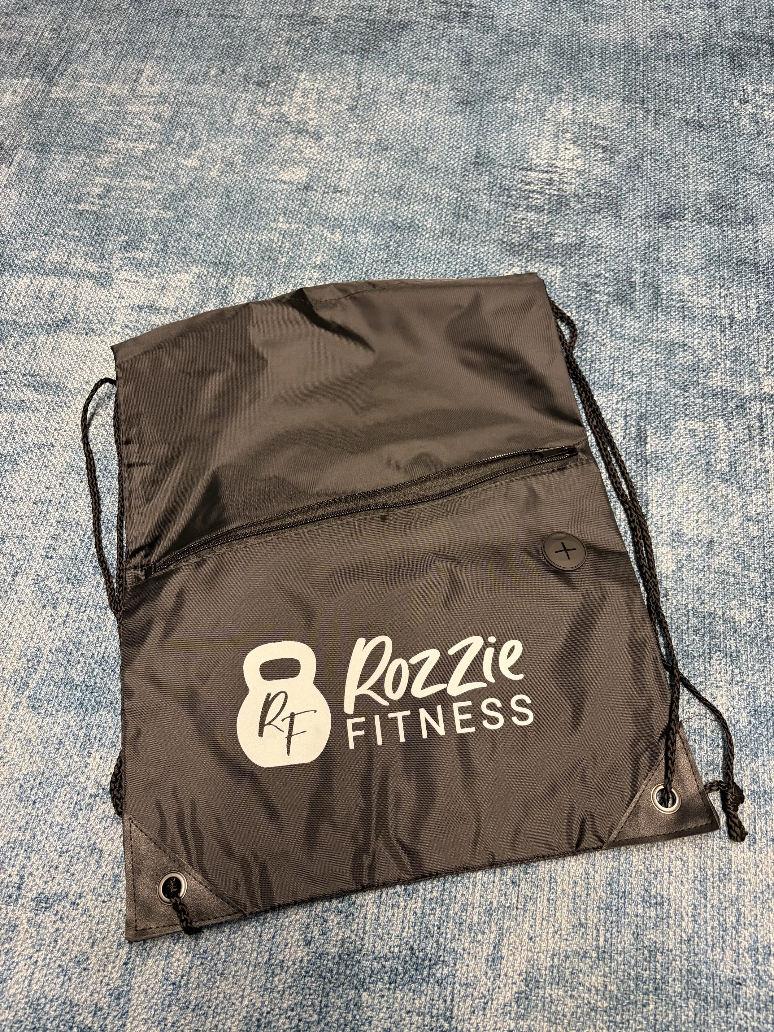 Rozzie Fitness Drawstring Backpack